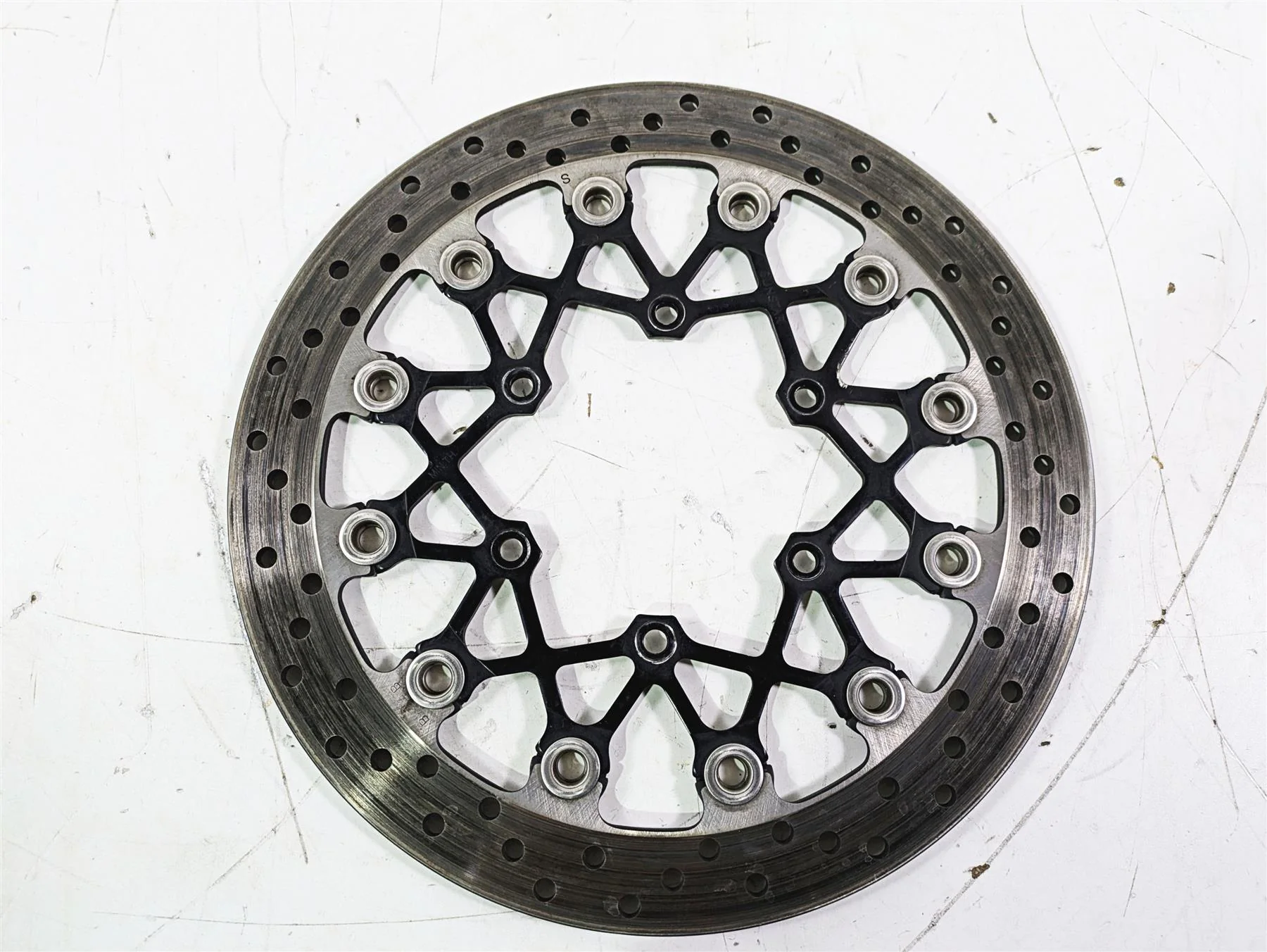 2016 Suzuki GSXR1000 Front Right Brake Disc Rotor  59210-37H20 - Image 9