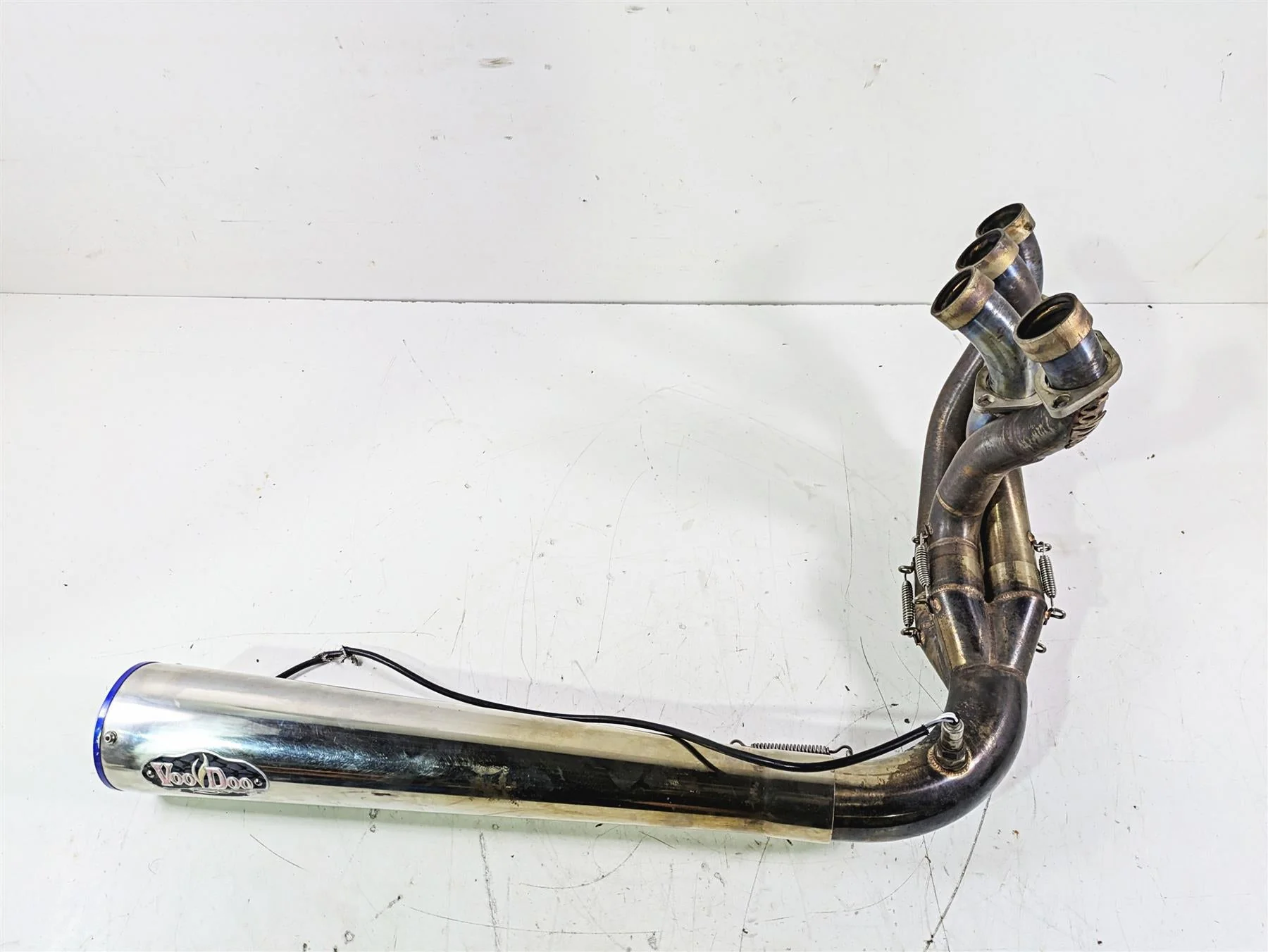2016 Suzuki GSXR1000 VooDoo Sidewinder Megaphone Full Exhaust System VSEGSXR1K7P - Image 5