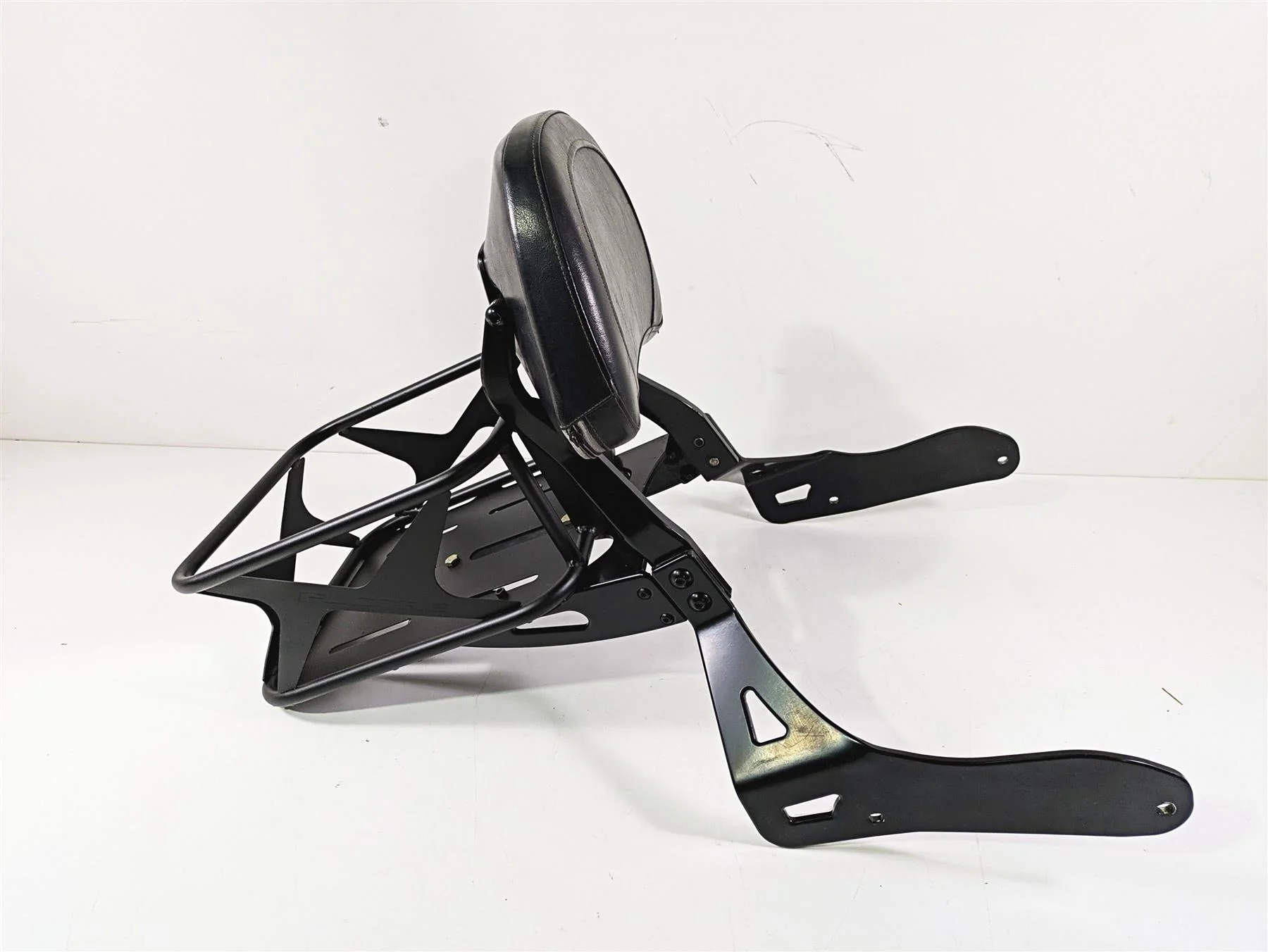 2016 Suzuki M109R VZR1800 Boulevard Black Sissy Bar + Basket Set 990A0-75059-BLK - Image 2