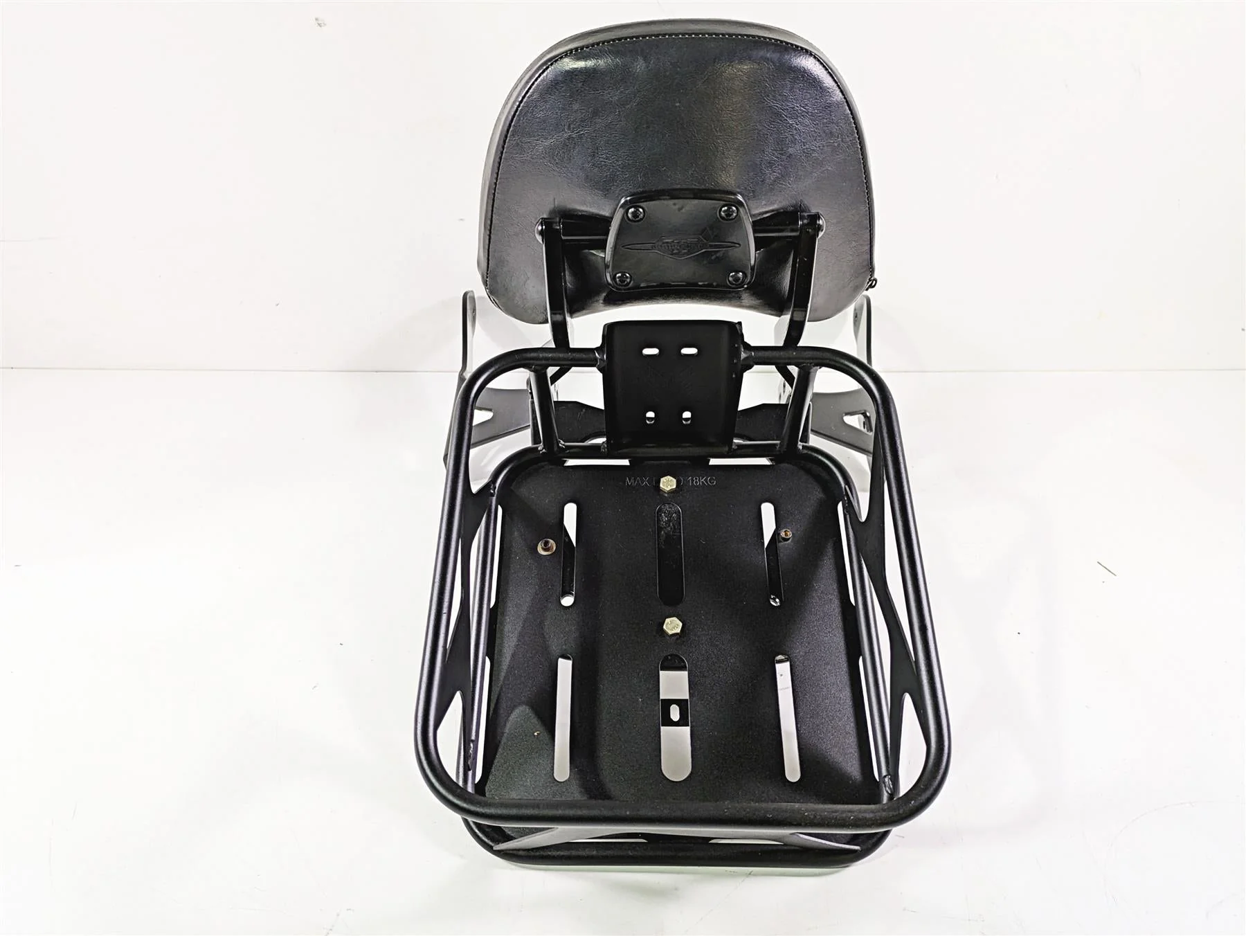 2016 Suzuki M109R VZR1800 Boulevard Black Sissy Bar + Basket Set 990A0-75059-BLK - Image 4