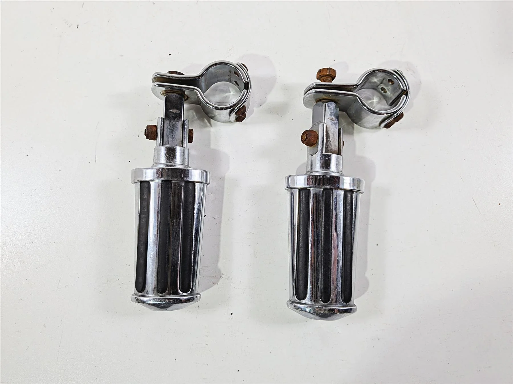 2016 Victory Cross Country Chrome Aftermarket Highway Foot Peg Rest Set - Image 6