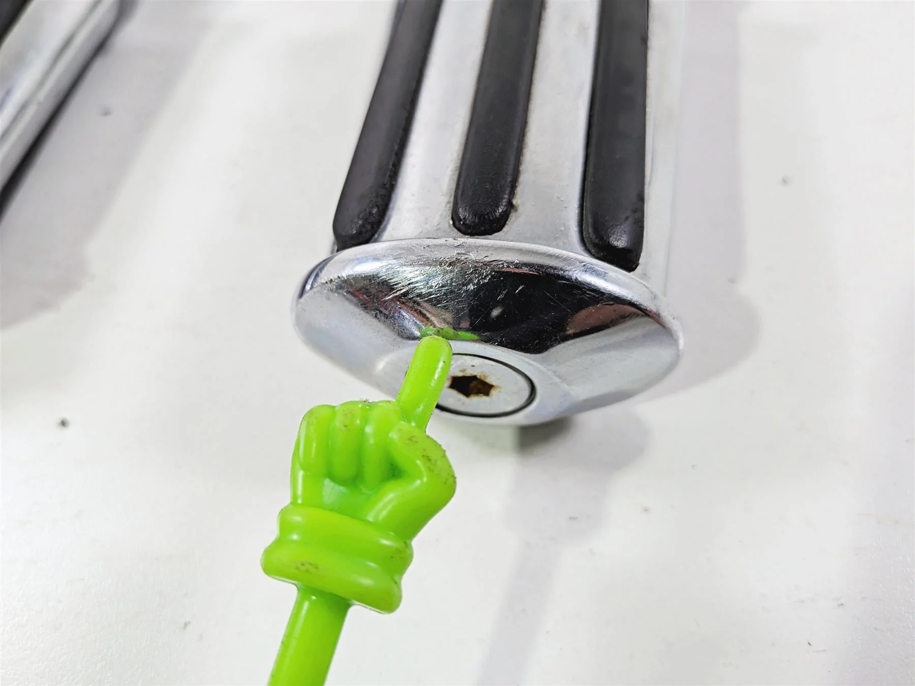 2016 Victory Cross Country Chrome Aftermarket Highway Foot Peg Rest Set - Image 7
