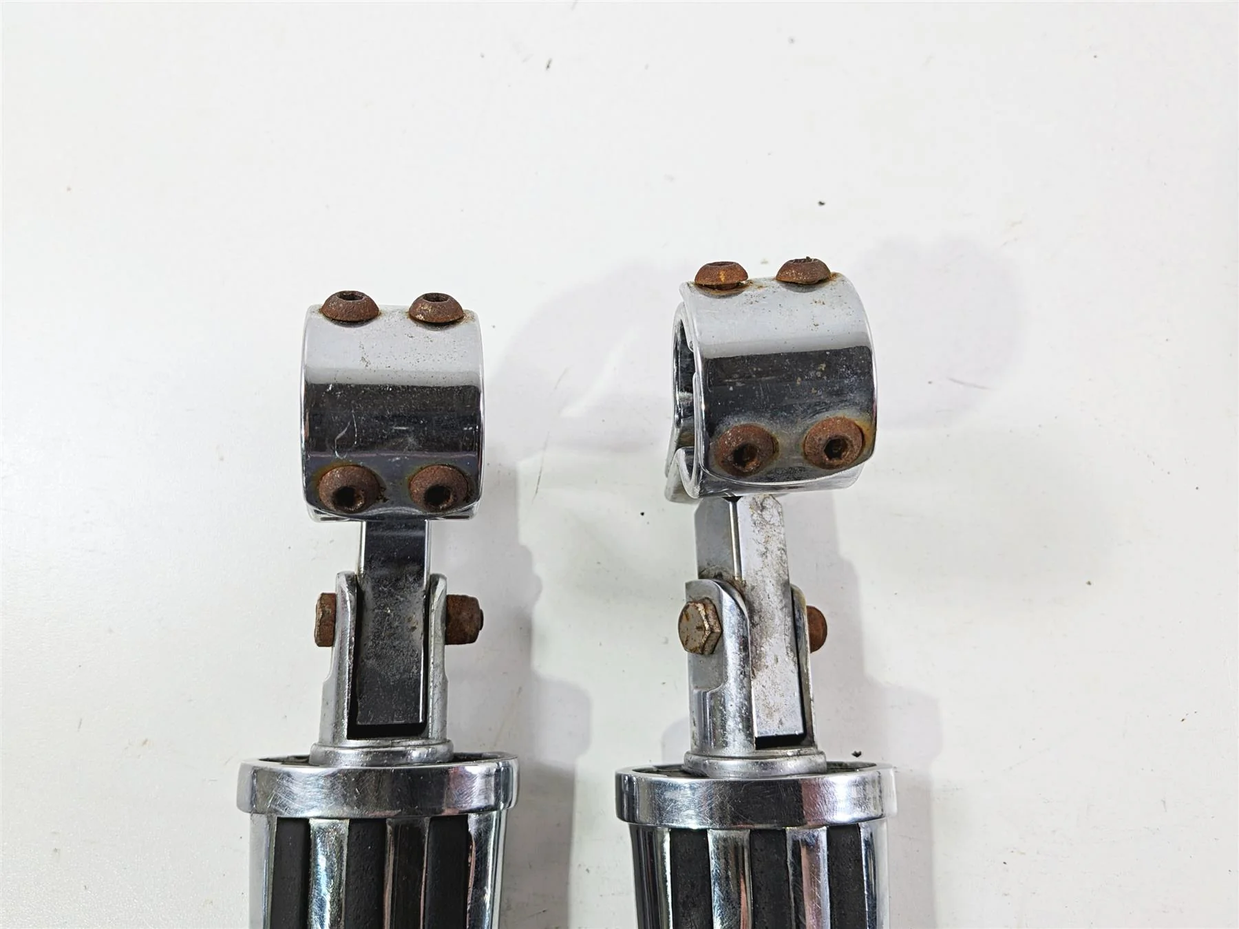 2016 Victory Cross Country Chrome Aftermarket Highway Foot Peg Rest Set - Image 8
