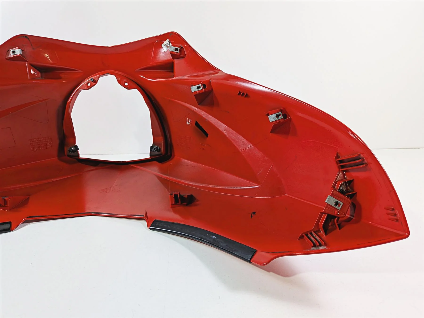 2016 Victory Cross Country Front Nose Outer Fairing Cover Cowl -Red 5439275 - Image 9