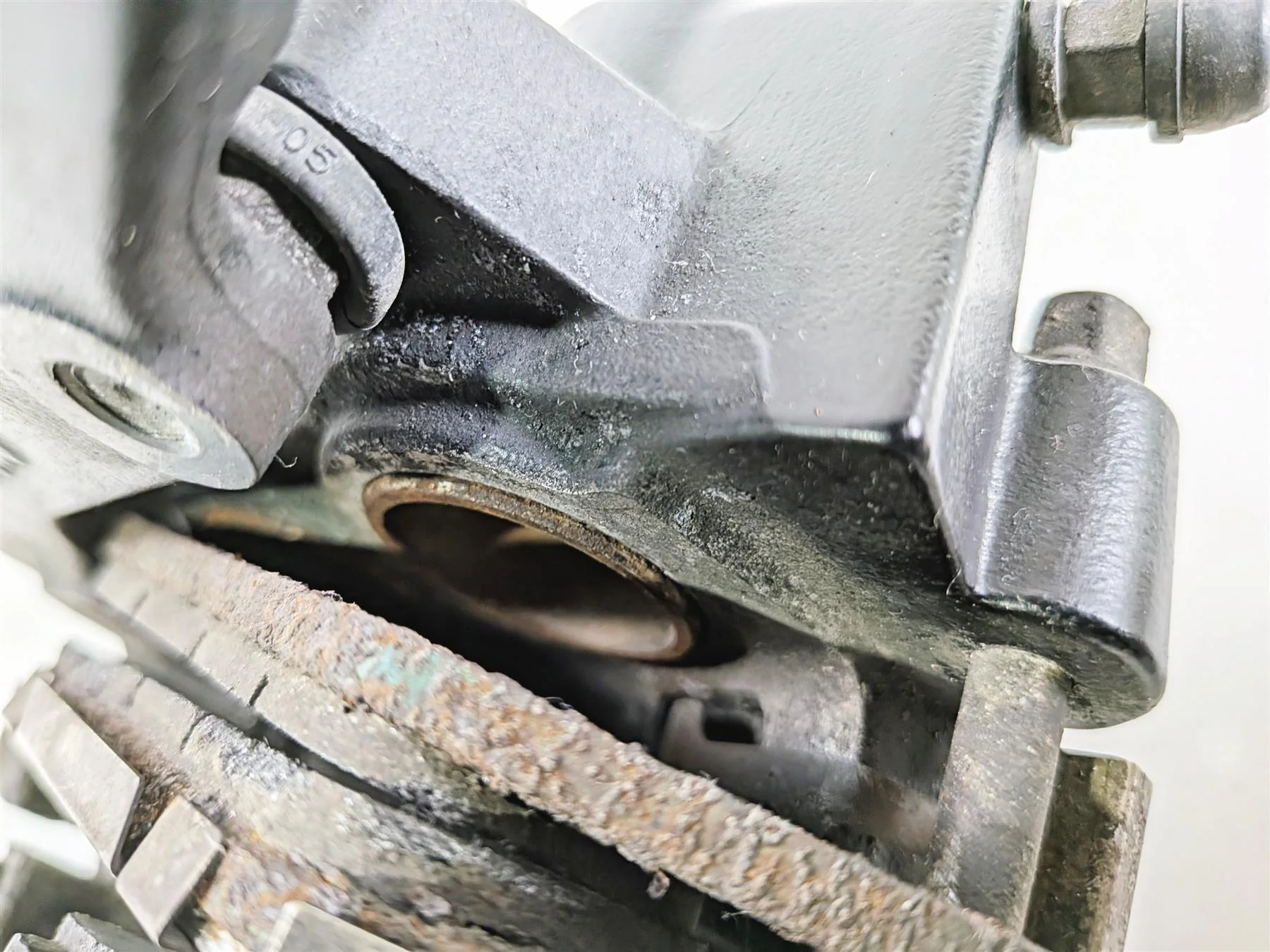 2016 Victory Cross Country Rear Brake Caliper & Bracket 1911949 - Image 9