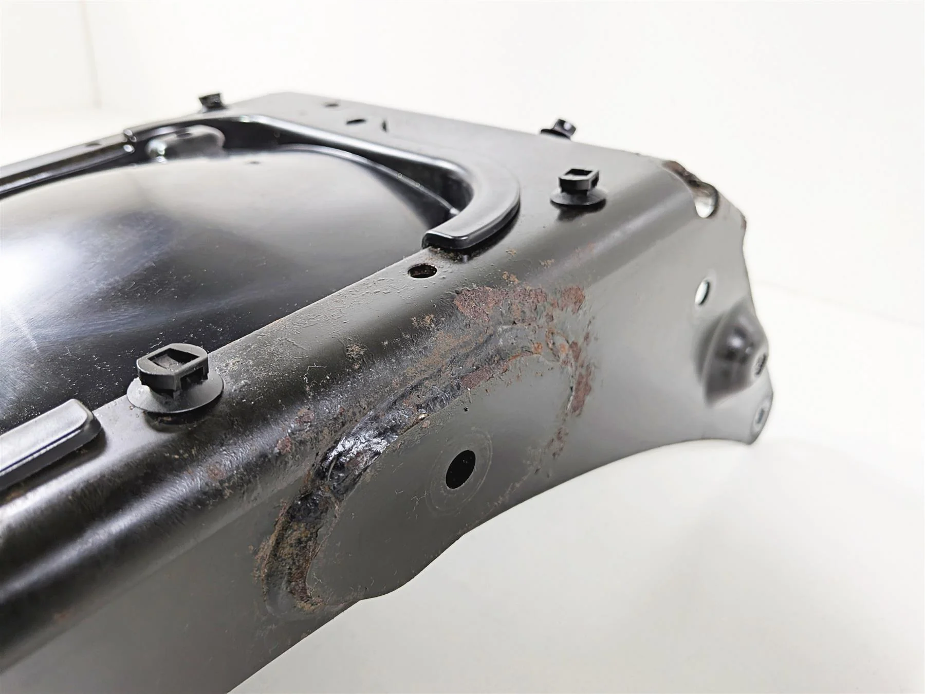 2016 Victory Cross Country Rear Metal Fender Support Holder Carrier Set 1017822 - Image 10