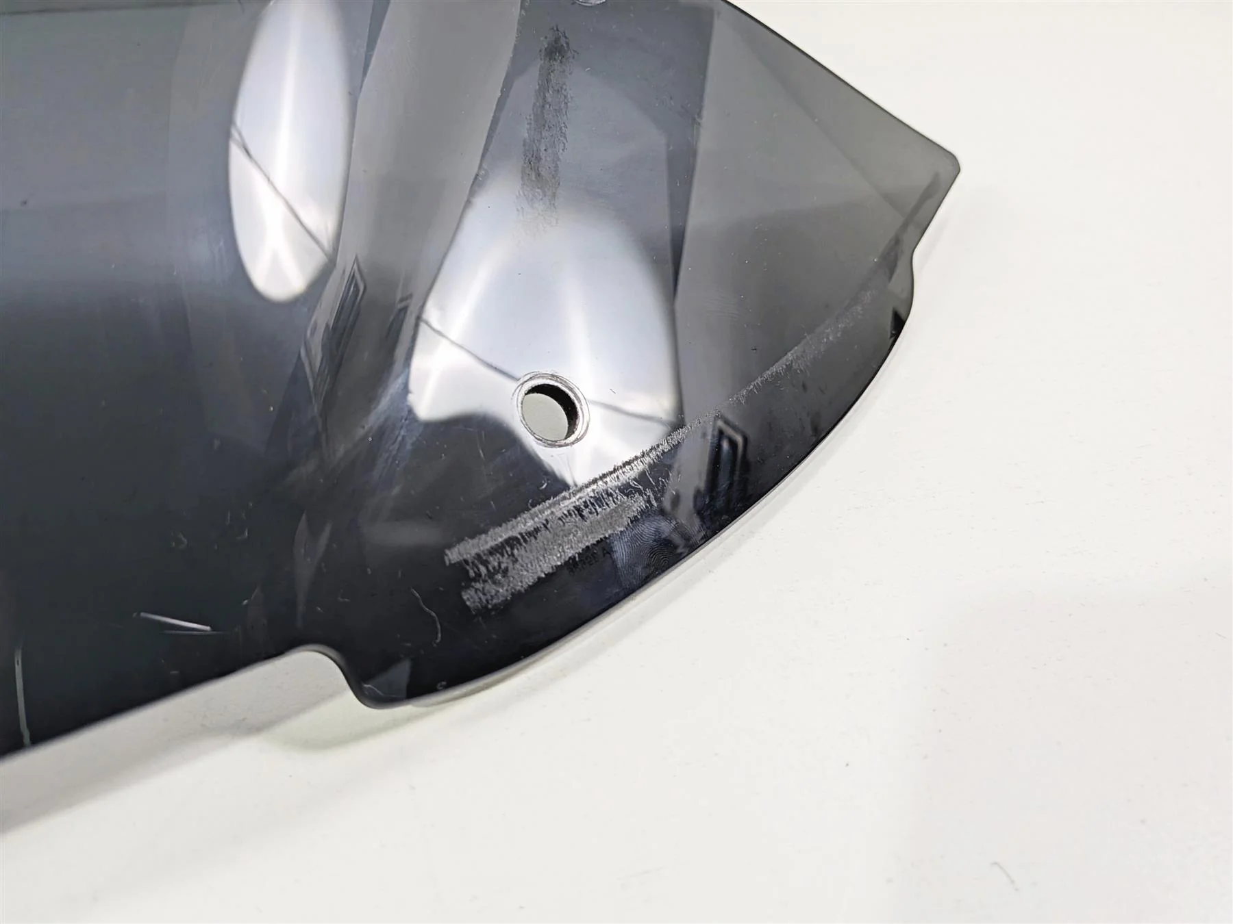 2016 Victory Cross Country Stream Low Smoked Windshield Wind Shield Screen - Image 9