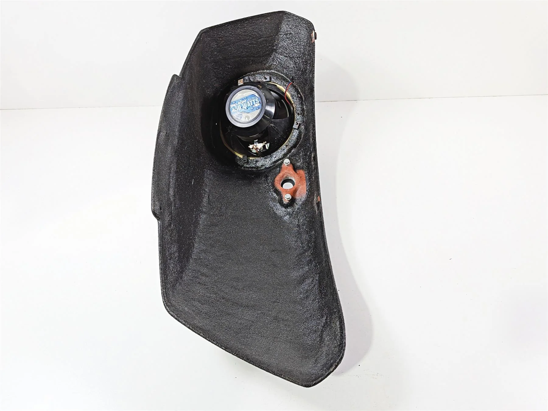2016 Victory Cross Country Wrinkle Black Saddlebag Lid & Speaker Set - Image 8