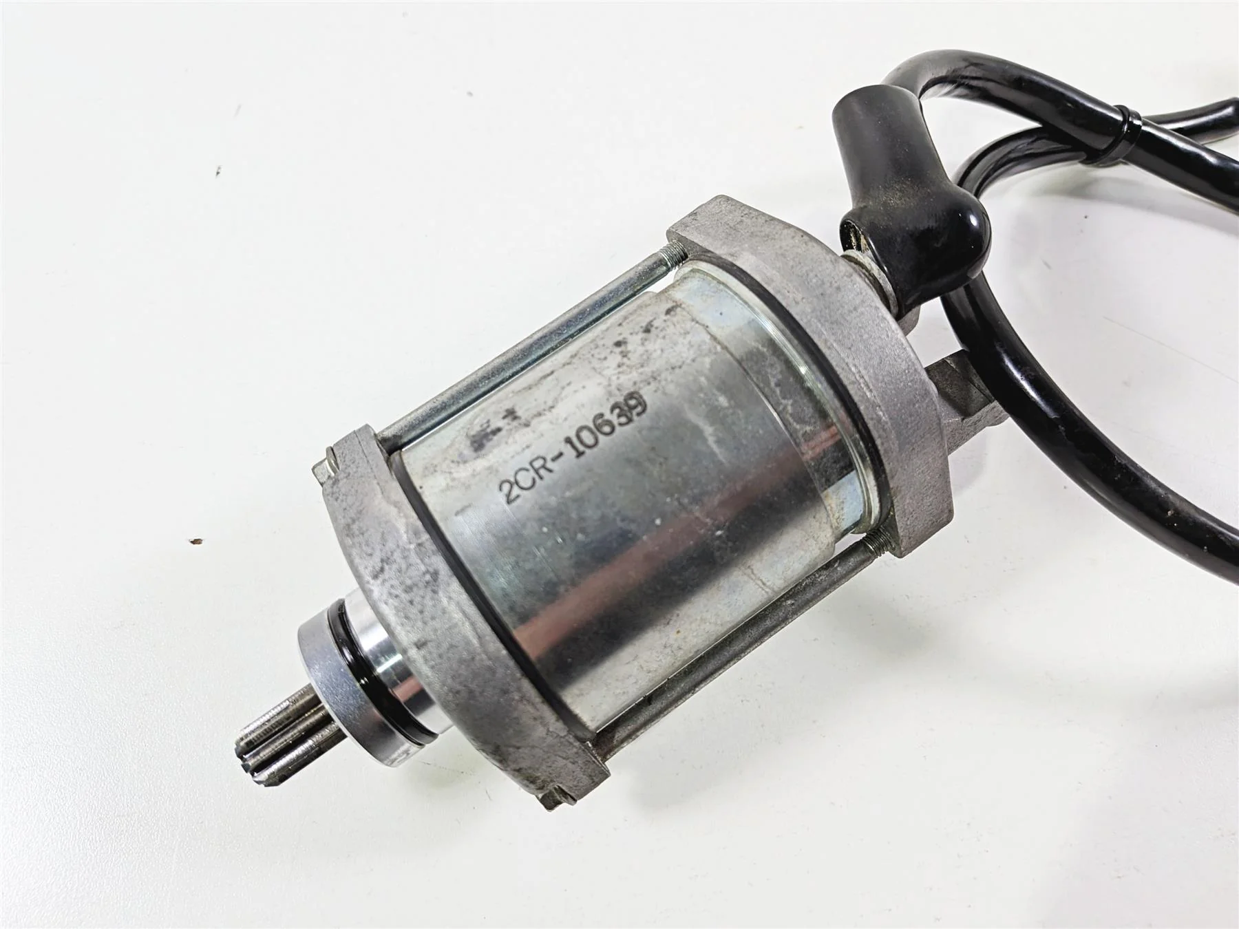 2016 Yamaha YZF R1 RN32 Engine Starter Motor 2CR-81890-10-00 2CR-81890-11-00 - Image 9