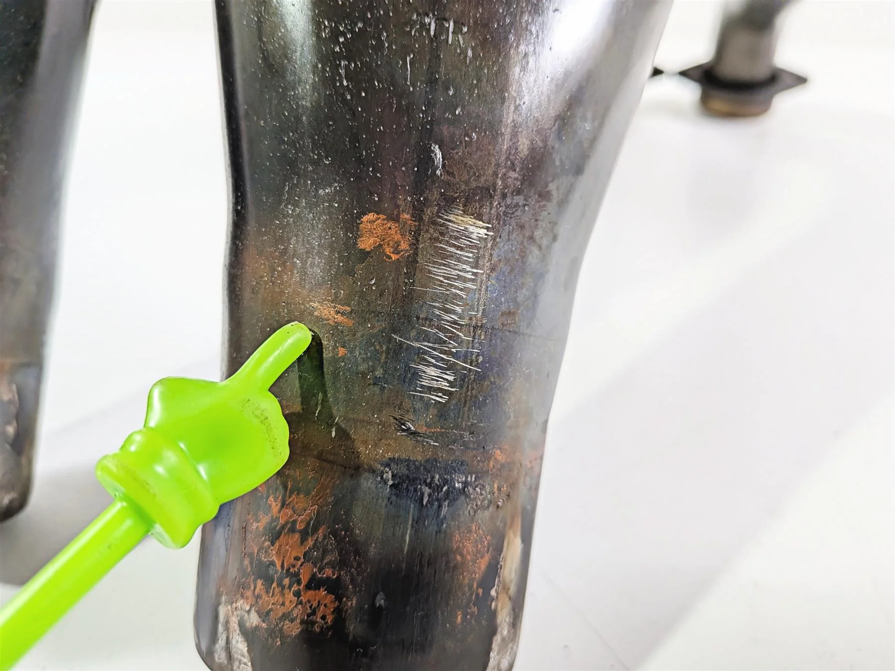 2016 Yamaha YZF R1 RN32 Exhaust Header Manifold Small Dent B60-14602-00-00 - Image 7