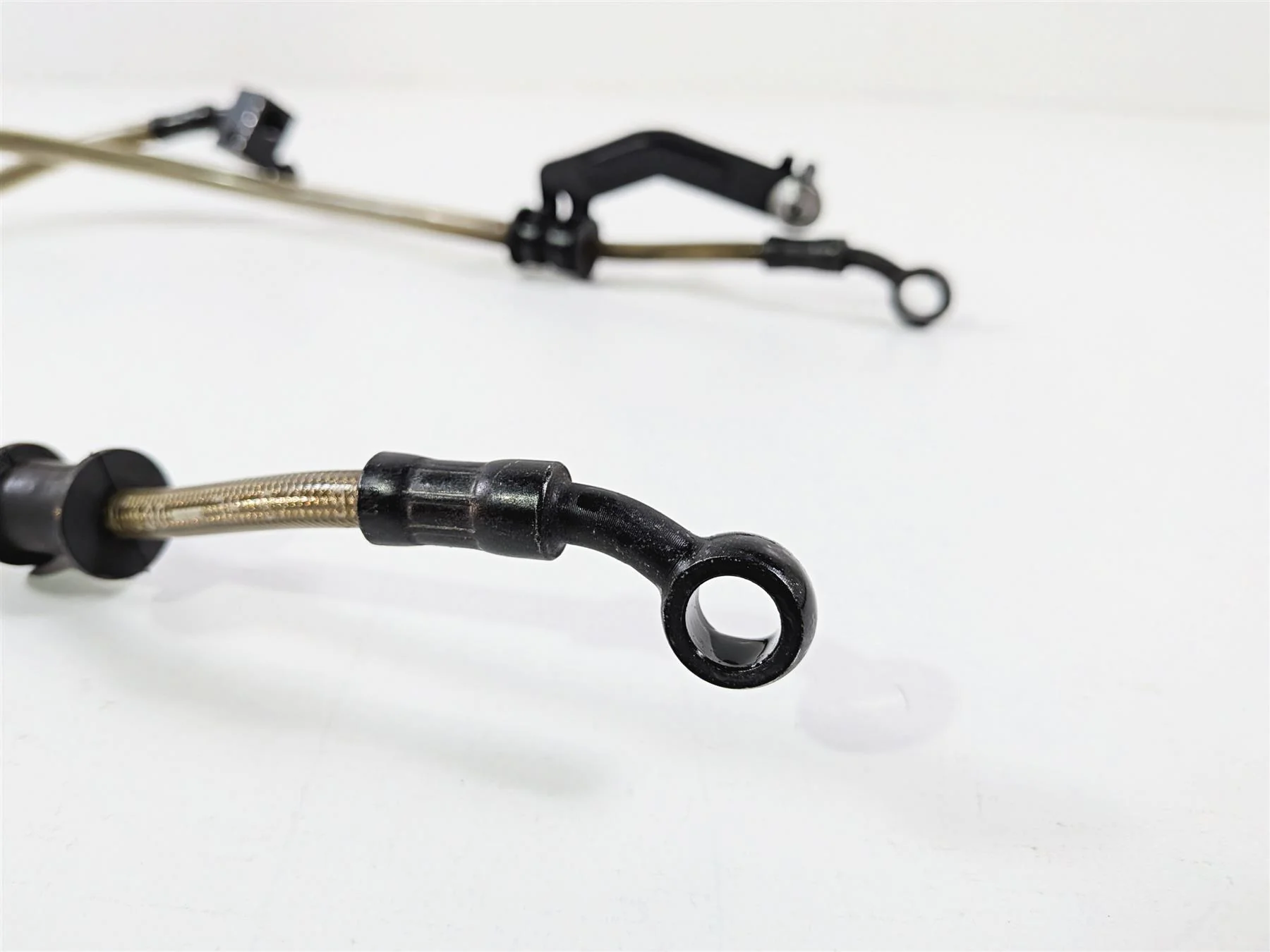 2016 Yamaha YZF R1 RN32 Front Abs Brake Line Set 2CR-2584A-01-00 2CR-2584B-00-00 - Image 9