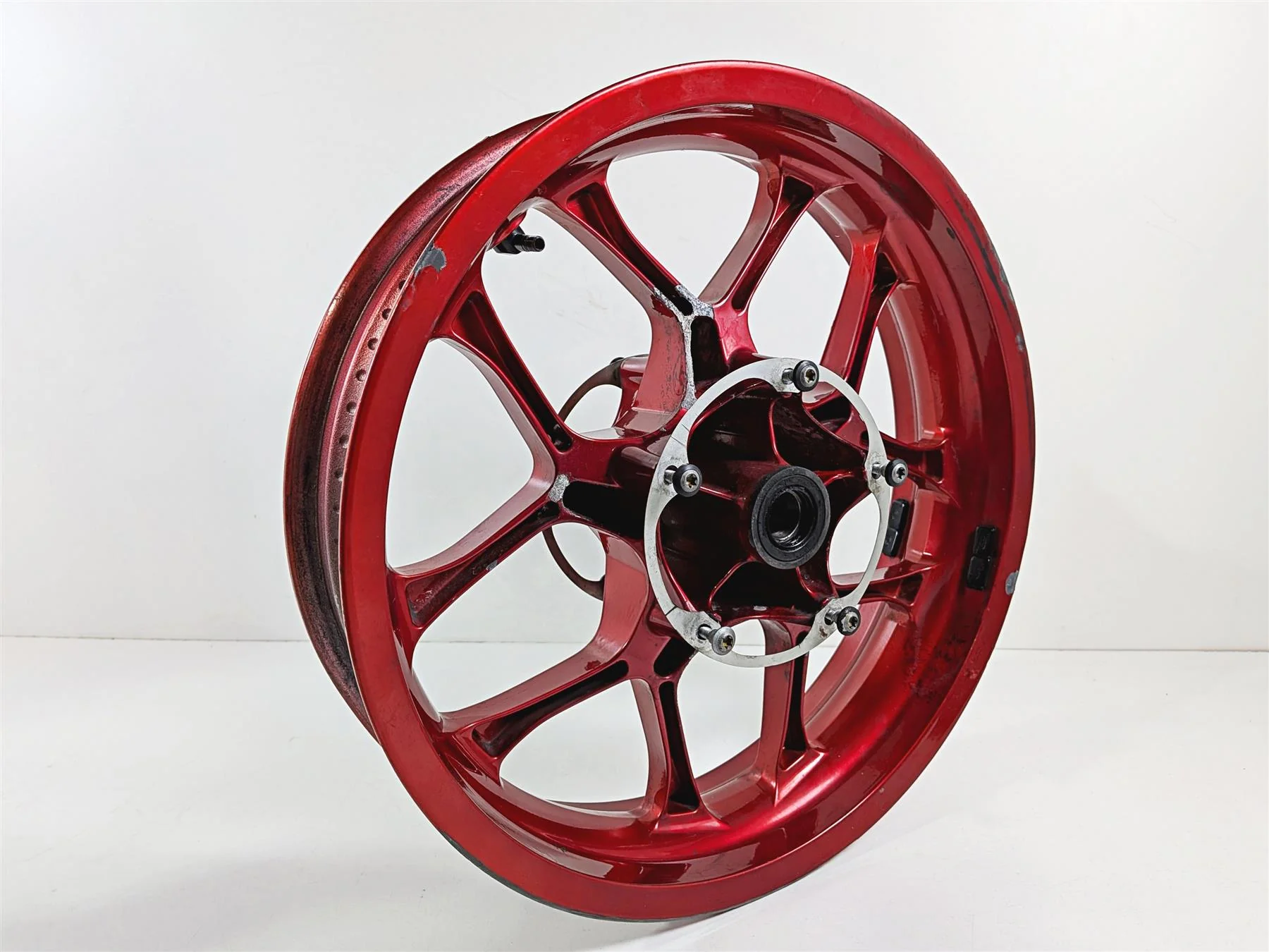 2016 Yamaha YZF R1 RN32 Front Wheel Rim 17x3.5 - Damaged 2CR-25168-00-P0 - Image 22