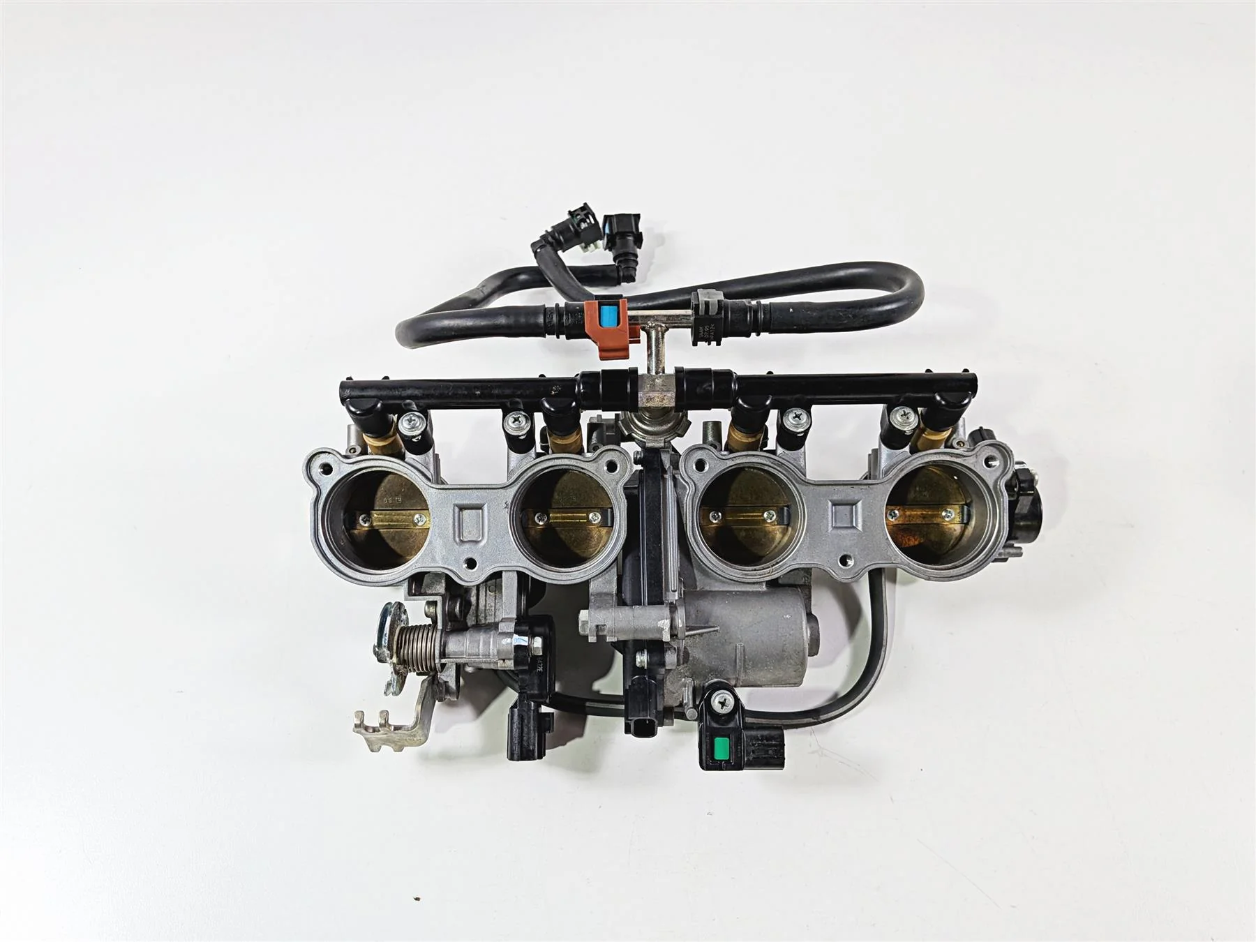 2016 Yamaha YZF R1 RN32 Mikuni Throttle Body Bodies Fuel Injectors 2CR-13750-00