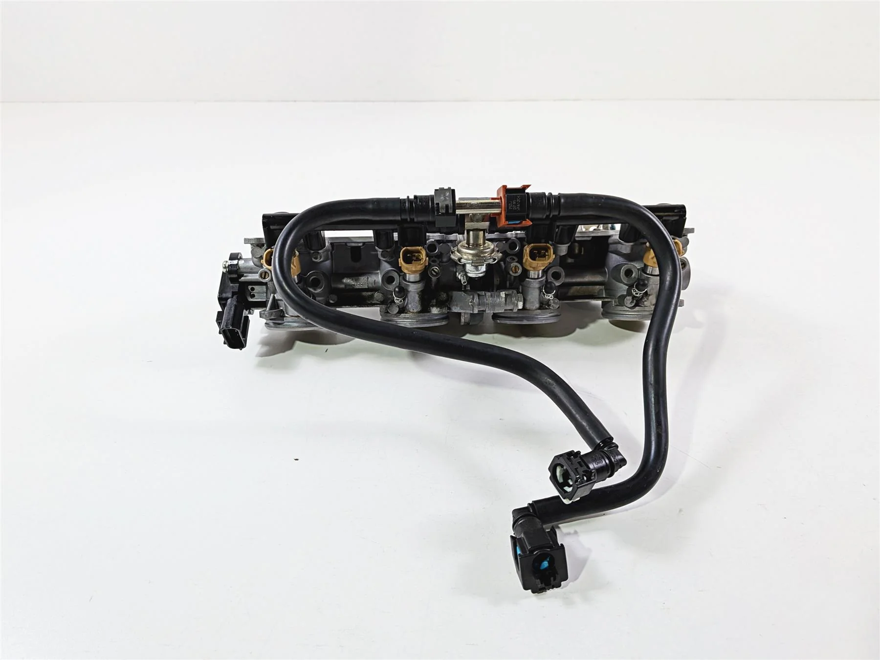 2016 Yamaha YZF R1 RN32 Mikuni Throttle Body Bodies Fuel Injectors 2CR-13750-00 - Image 4