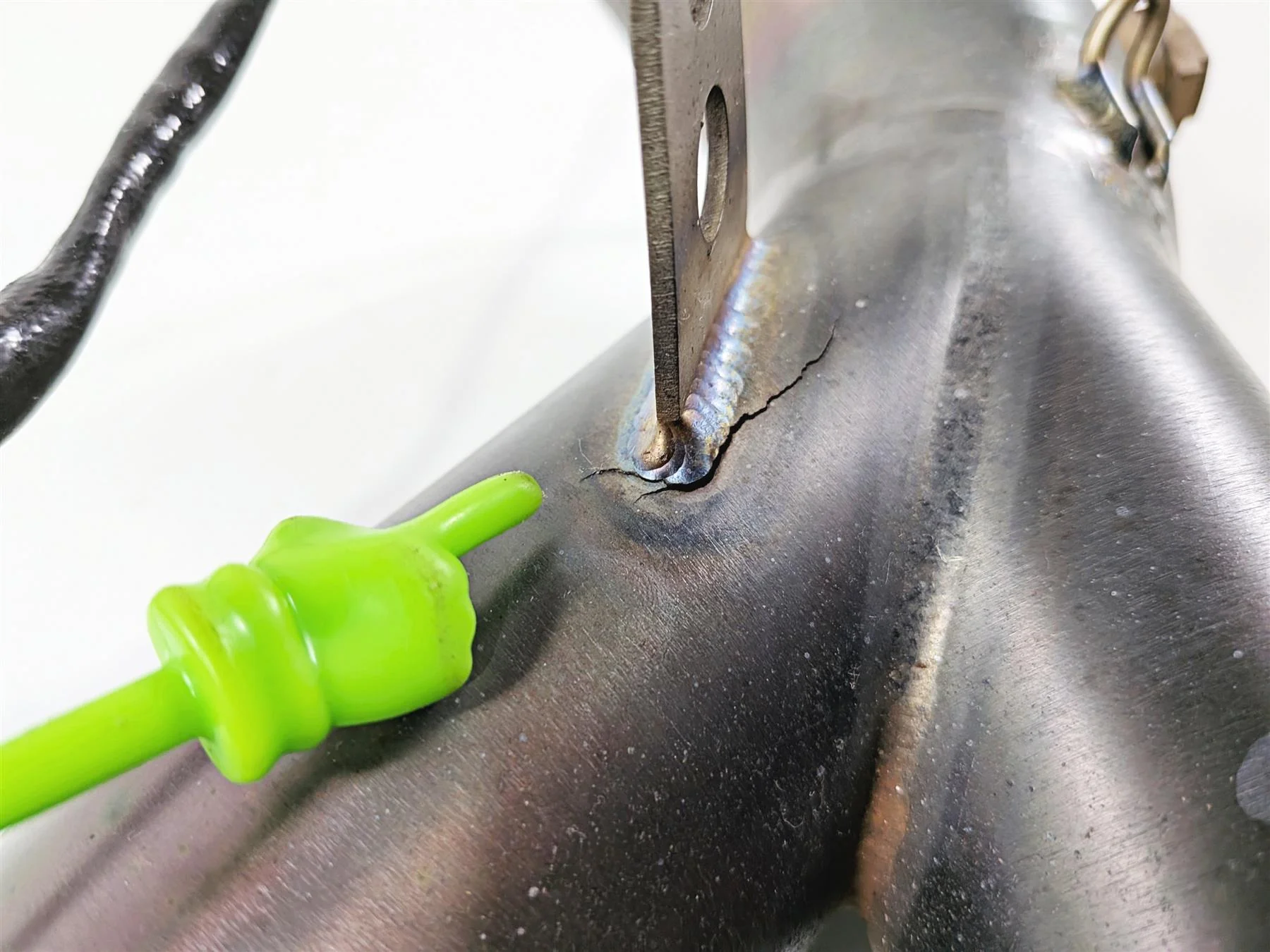 2016 Yamaha YZF R1 RN32 Titanium Aftermarket Y-Pipe Mid Section - READ - Image 10