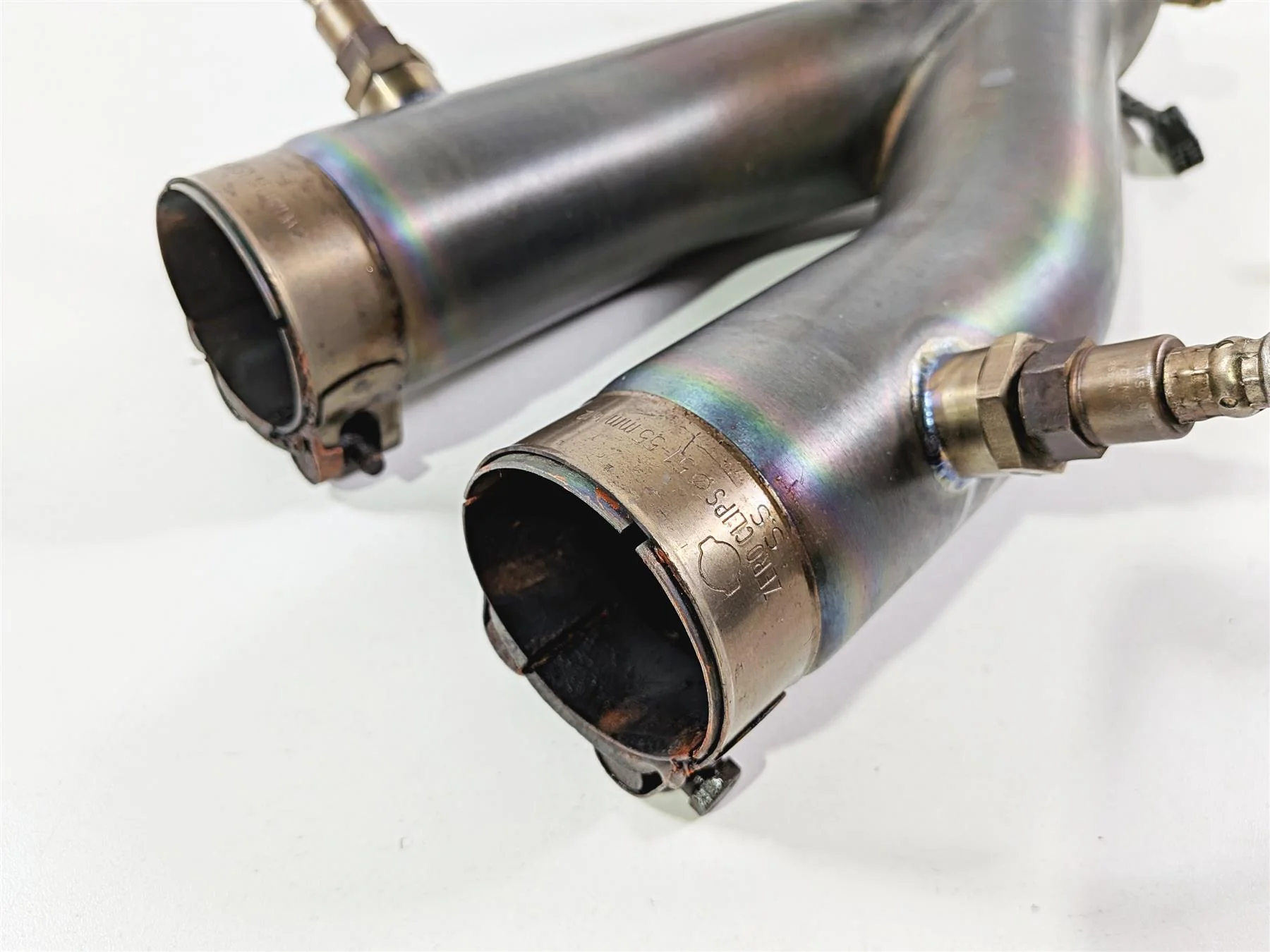 2016 Yamaha YZF R1 RN32 Titanium Aftermarket Y-Pipe Mid Section - READ - Image 12