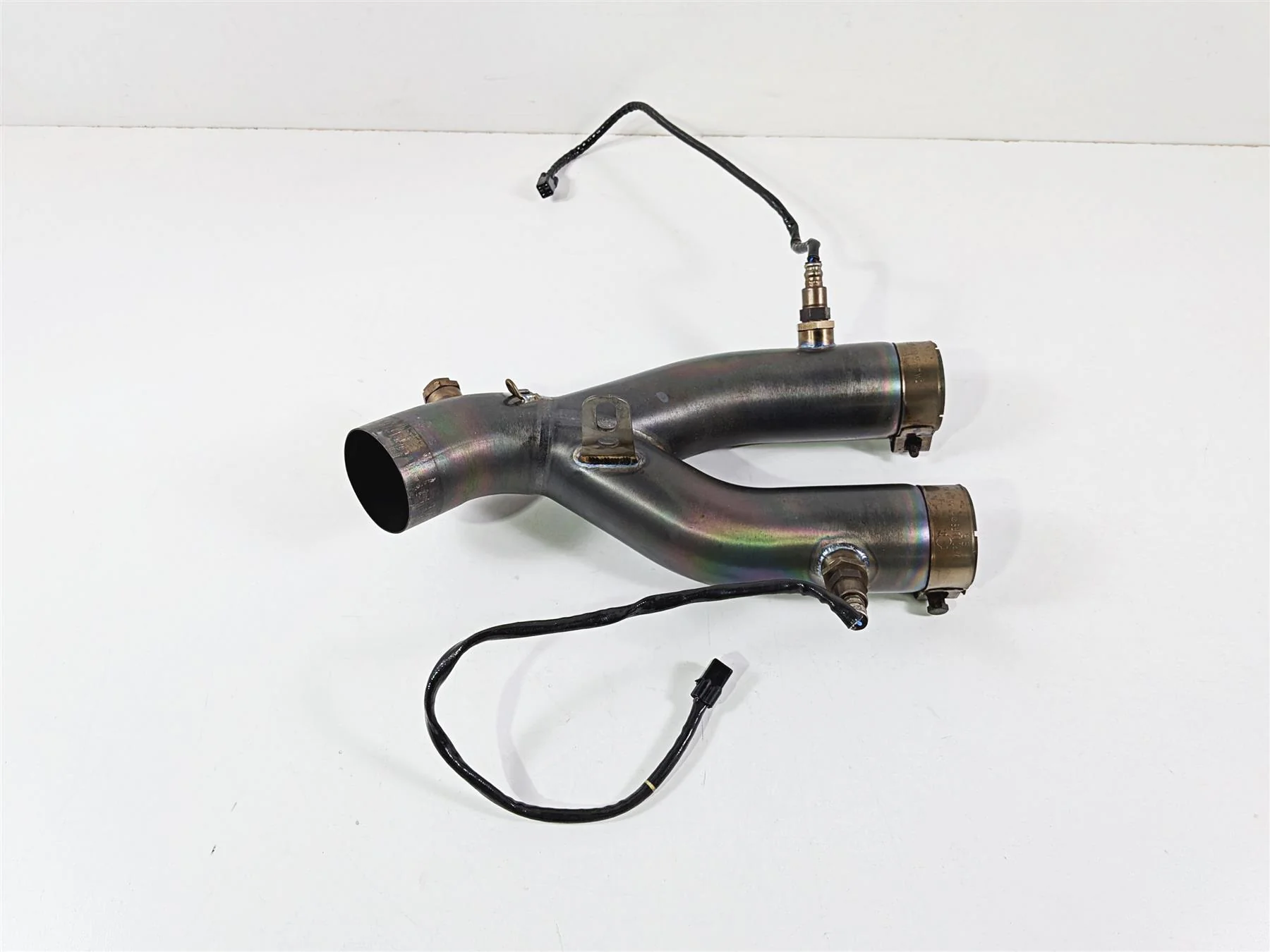 2016 Yamaha YZF R1 RN32 Titanium Aftermarket Y-Pipe Mid Section - READ - Image 2