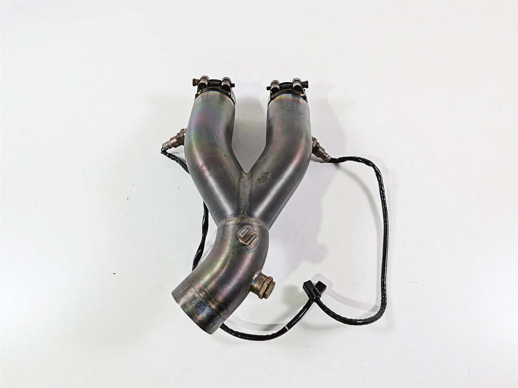 2016 Yamaha YZF R1 RN32 Titanium Aftermarket Y-Pipe Mid Section - READ - Image 7