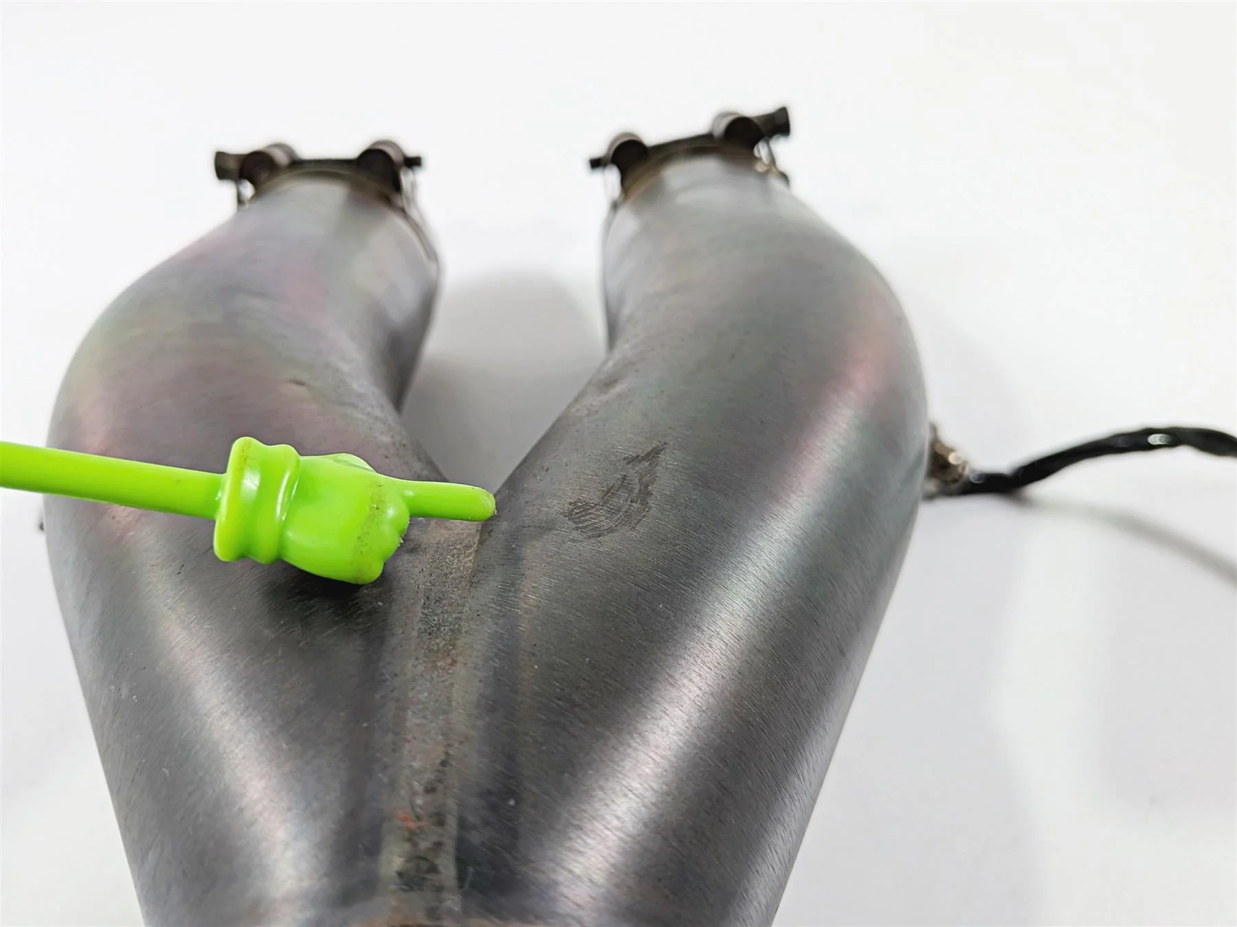 2016 Yamaha YZF R1 RN32 Titanium Aftermarket Y-Pipe Mid Section - READ - Image 8