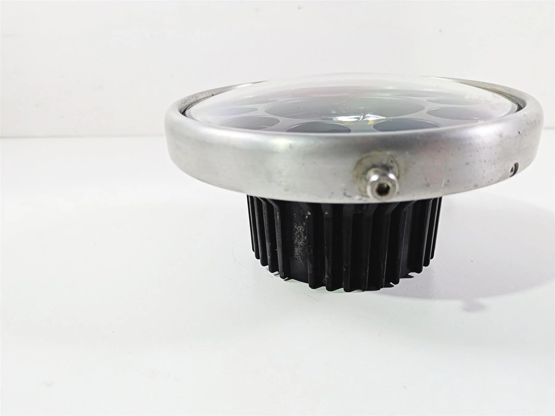 2016 Zero Motorcycles S 9.8 7 Inch Round 11 Diode Chrome Crystal High Power LED Headlight 29-160614 - Image 3