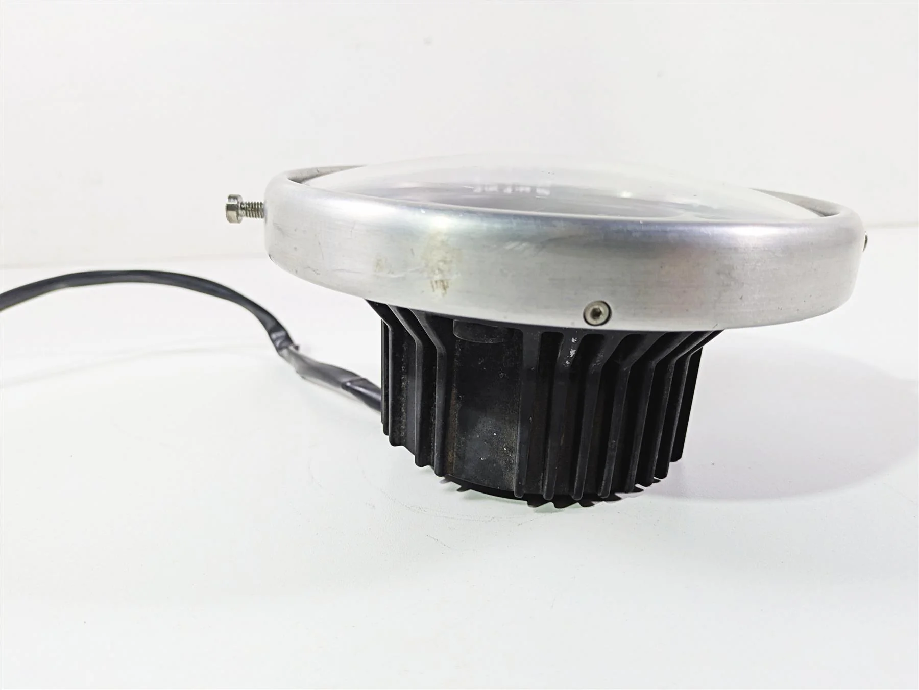 2016 Zero Motorcycles S 9.8 7 Inch Round 11 Diode Chrome Crystal High Power LED Headlight 29-160614 - Image 4
