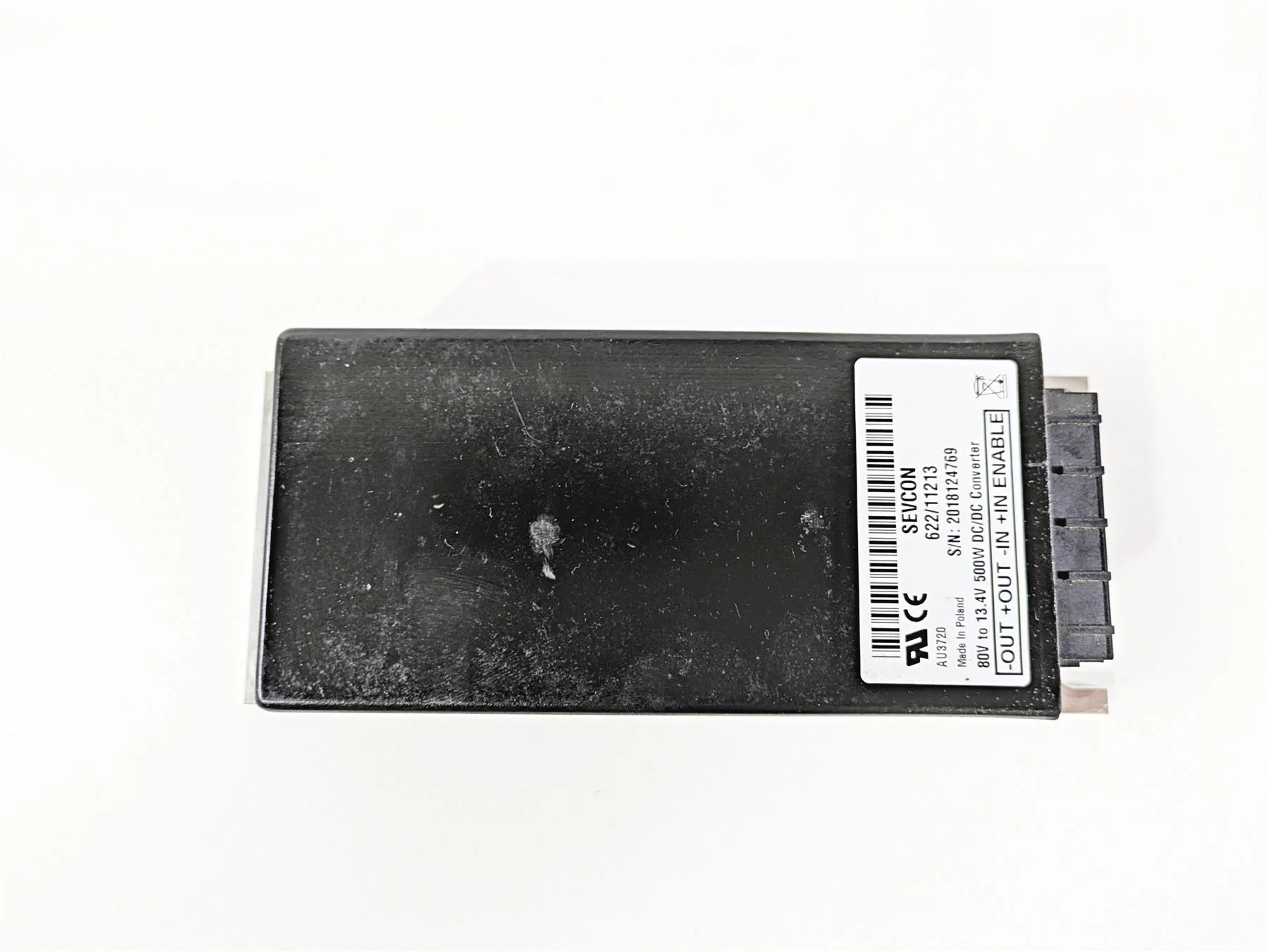 2016 Zero Motorcycles S 9.8 Dc Dc Converter 500W 80V 13.4V Sevcon 60-07190