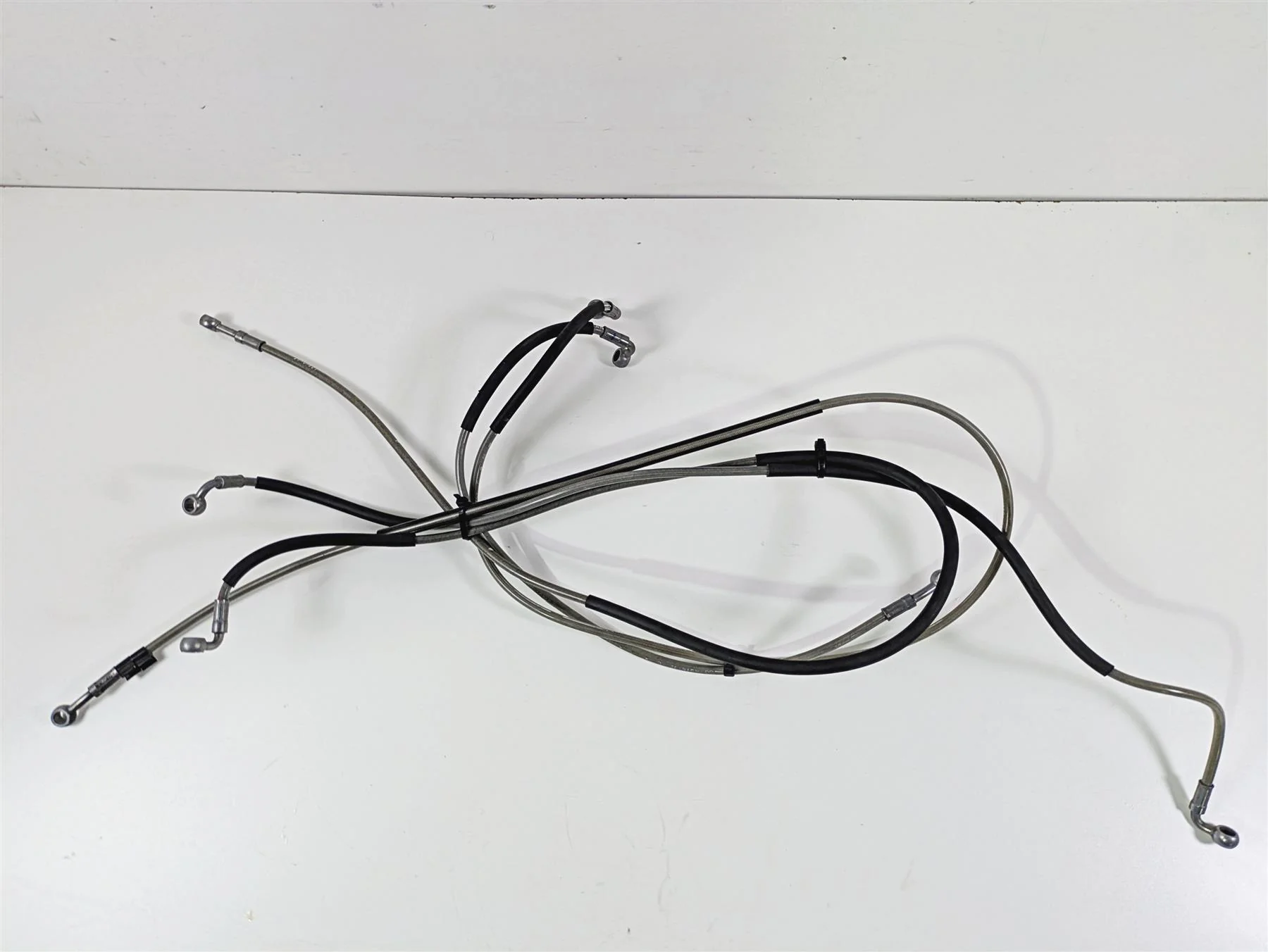 2016 Zero Motorcycles S 9.8 Front Rear Abs Brake Line Hose Set 25-07825
