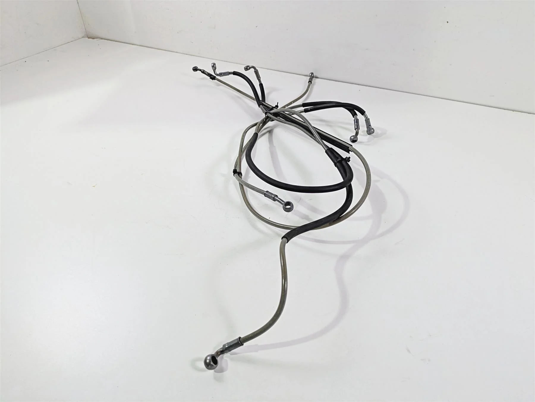 2016 Zero Motorcycles S 9.8 Front Rear Abs Brake Line Hose Set 25-07825 - Image 11