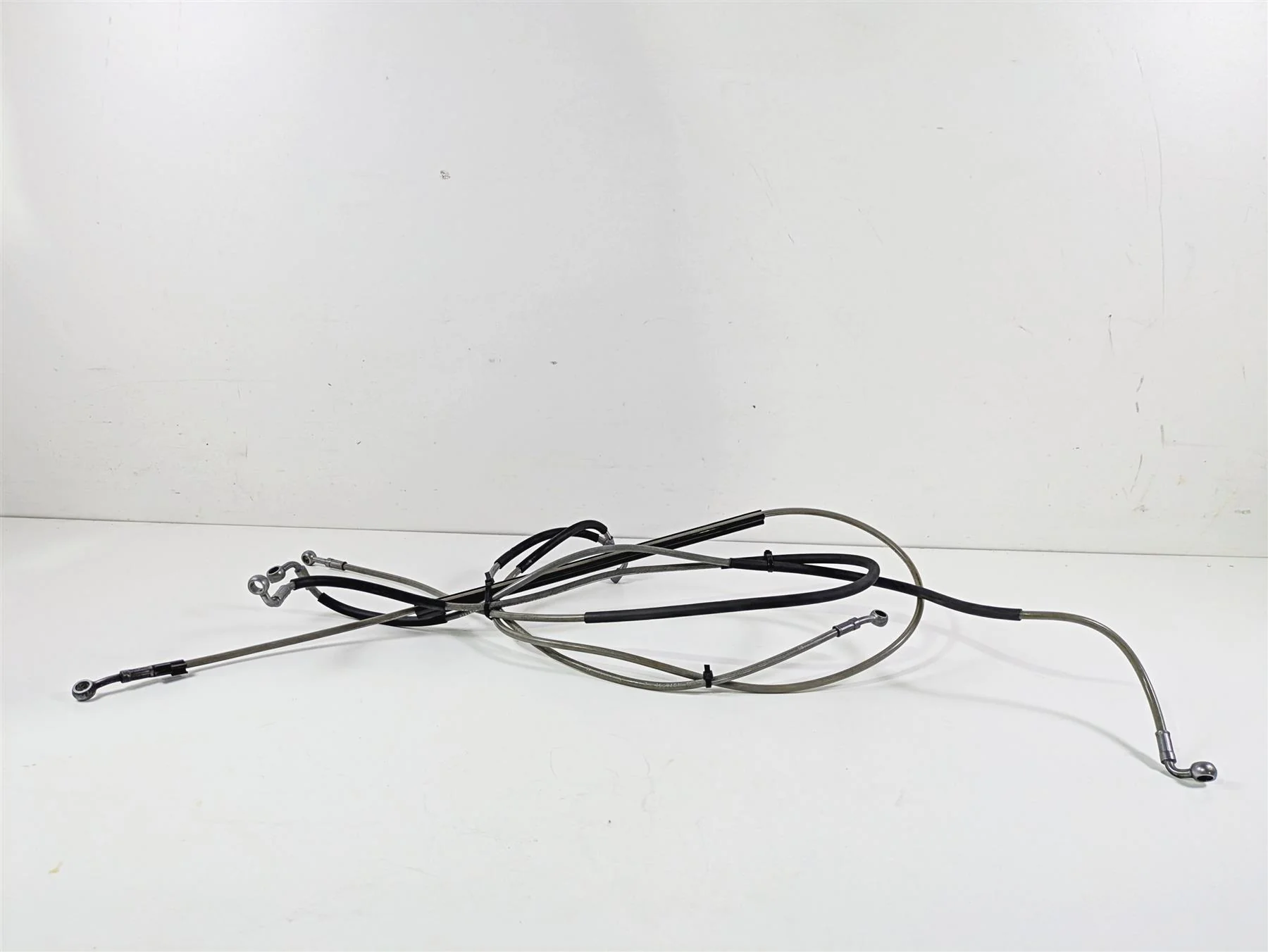 2016 Zero Motorcycles S 9.8 Front Rear Abs Brake Line Hose Set 25-07825 - Image 2