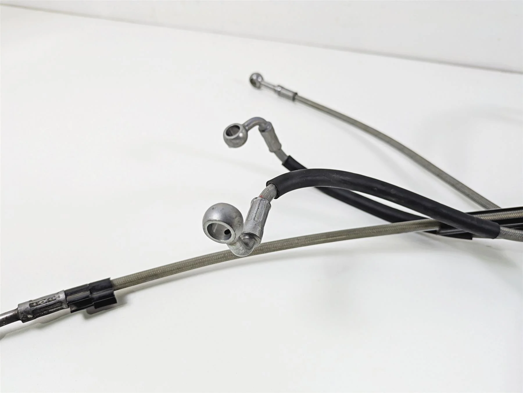 2016 Zero Motorcycles S 9.8 Front Rear Abs Brake Line Hose Set 25-07825 - Image 5