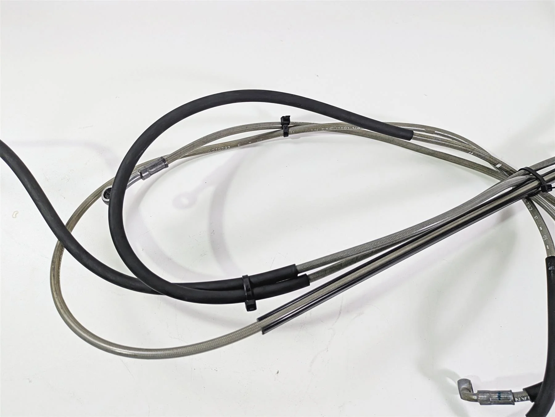 2016 Zero Motorcycles S 9.8 Front Rear Abs Brake Line Hose Set 25-07825 - Image 9