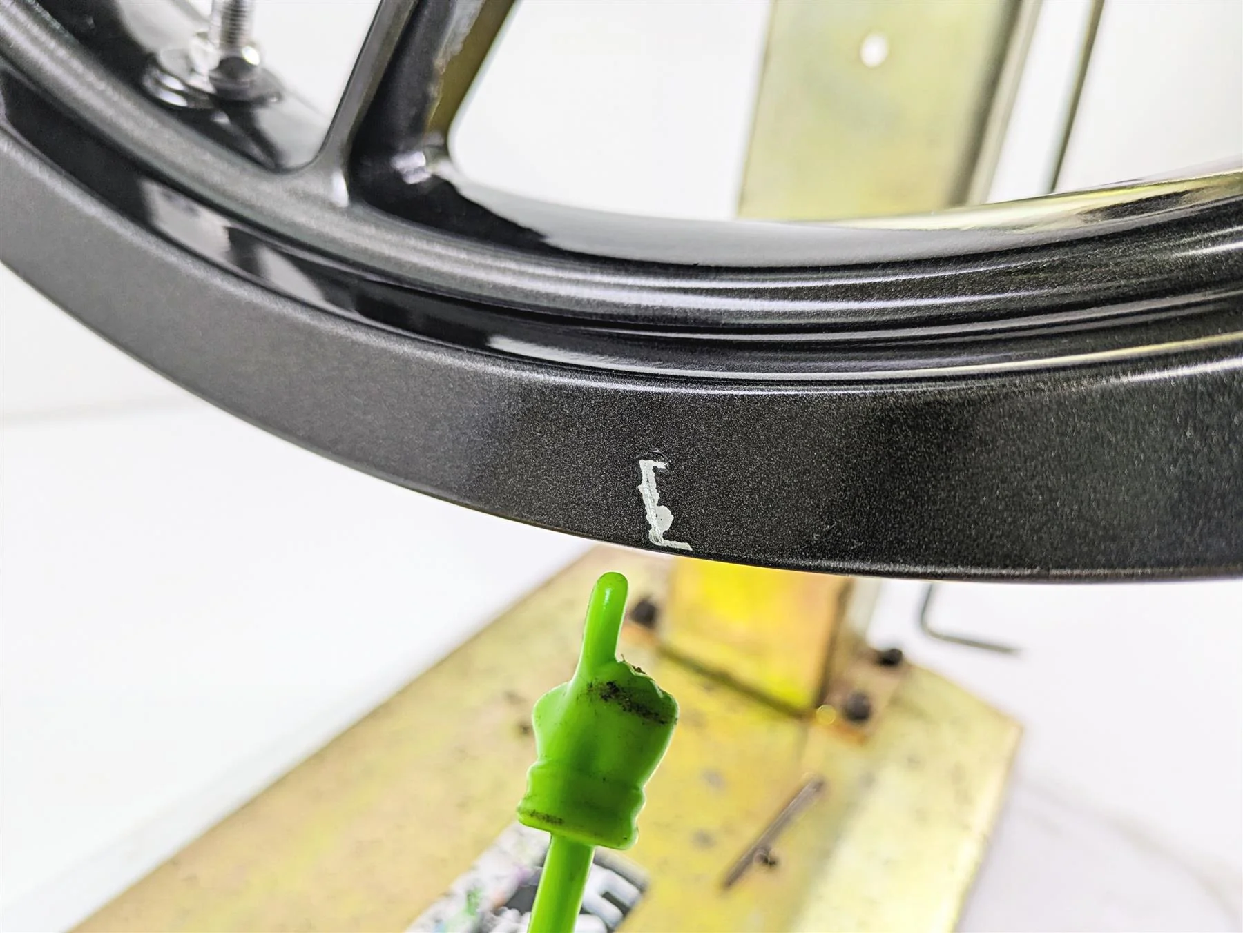 2016 Zero Motorcycles S 9.8 Straight Front Wheel Rim 19x2.5 23-08065-4 - Image 6