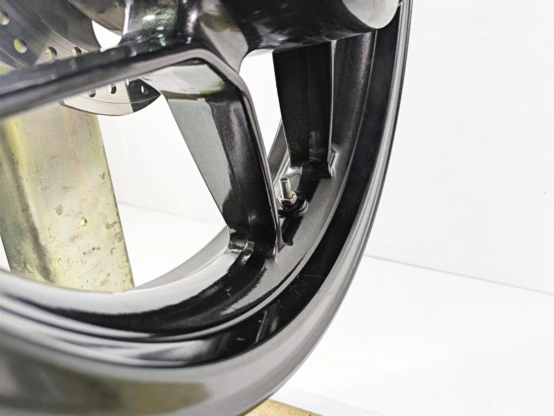 2016 Zero Motorcycles S 9.8 Straight Rear Wheel Rim & Rotor 17x3.5 23-08056-4 - Image 9
