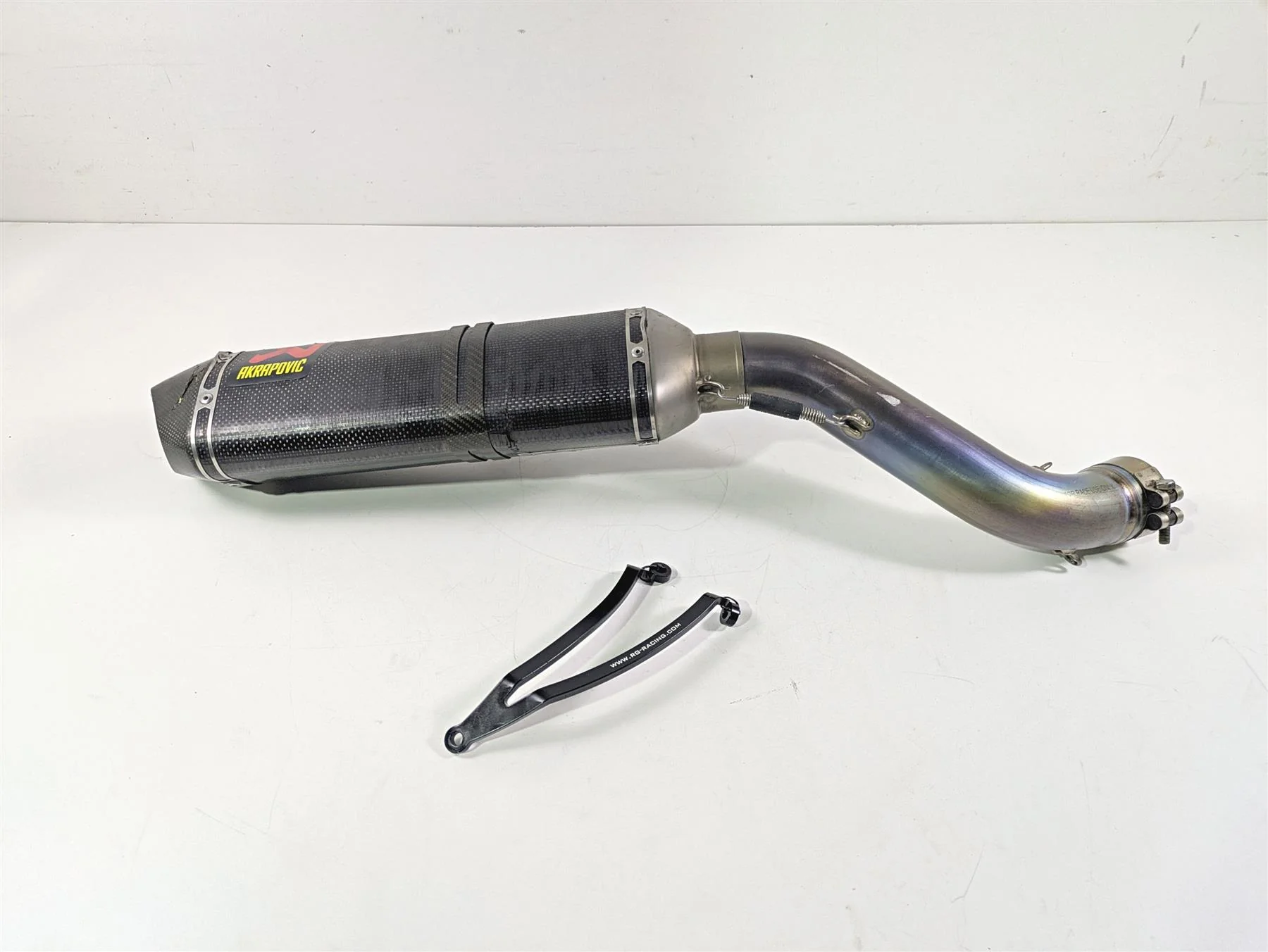 2017 Aprilia RSV 1100 Tuono V4 Factory Akrapovic Carbon Exhaust Read S-A10SO9-RC
