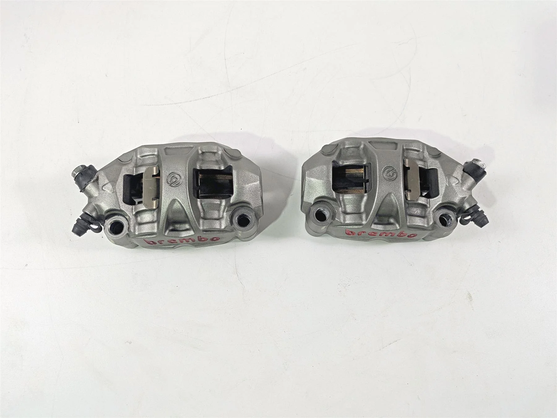2017 Aprilia RSV 1100 Tuono V4 Factory Brembo Front Brake Caliper Set 2B001348 - Image 2