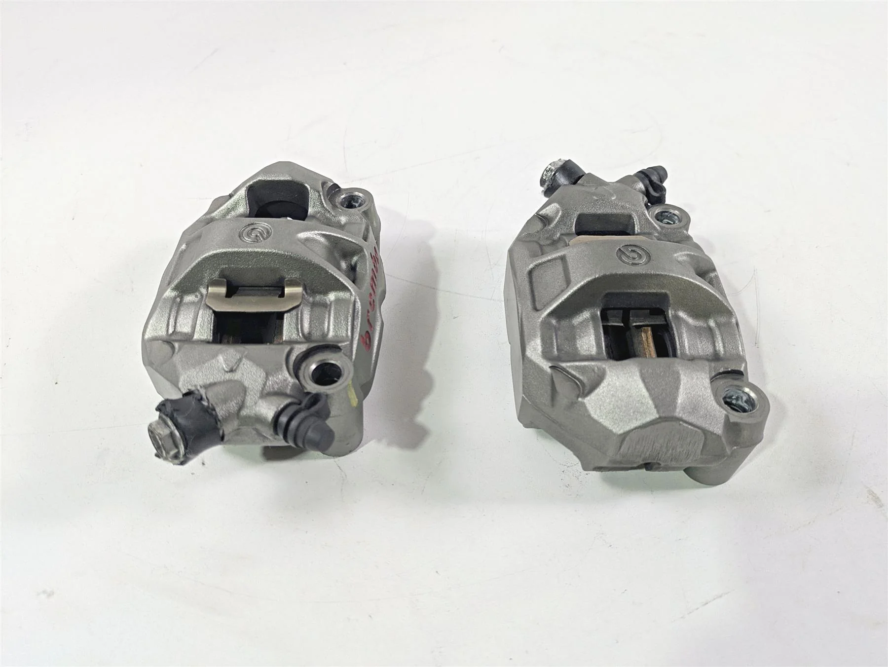 2017 Aprilia RSV 1100 Tuono V4 Factory Brembo Front Brake Caliper Set 2B001348 - Image 7
