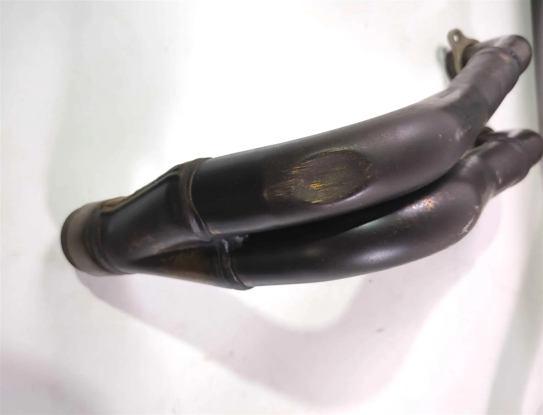2017 Aprilia RSV 1100 Tuono V4 Factory Exhaust Header Set - Dent 858738 2B003347 - Image 2