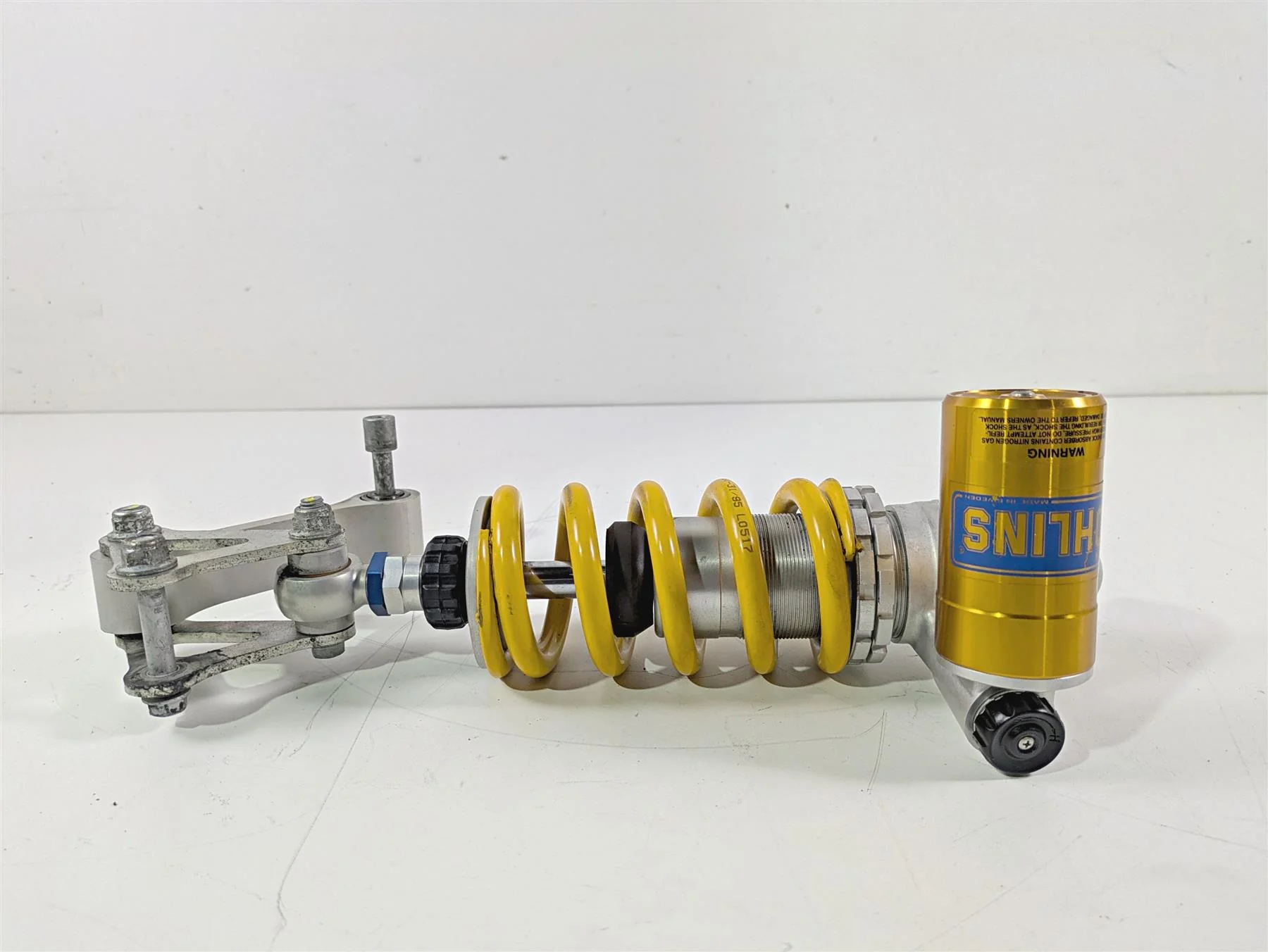 2017 Aprilia RSV 1100 Tuono V4 Factory Ohlins 516 Rear Suspension Shock 2B001705 - Image 4