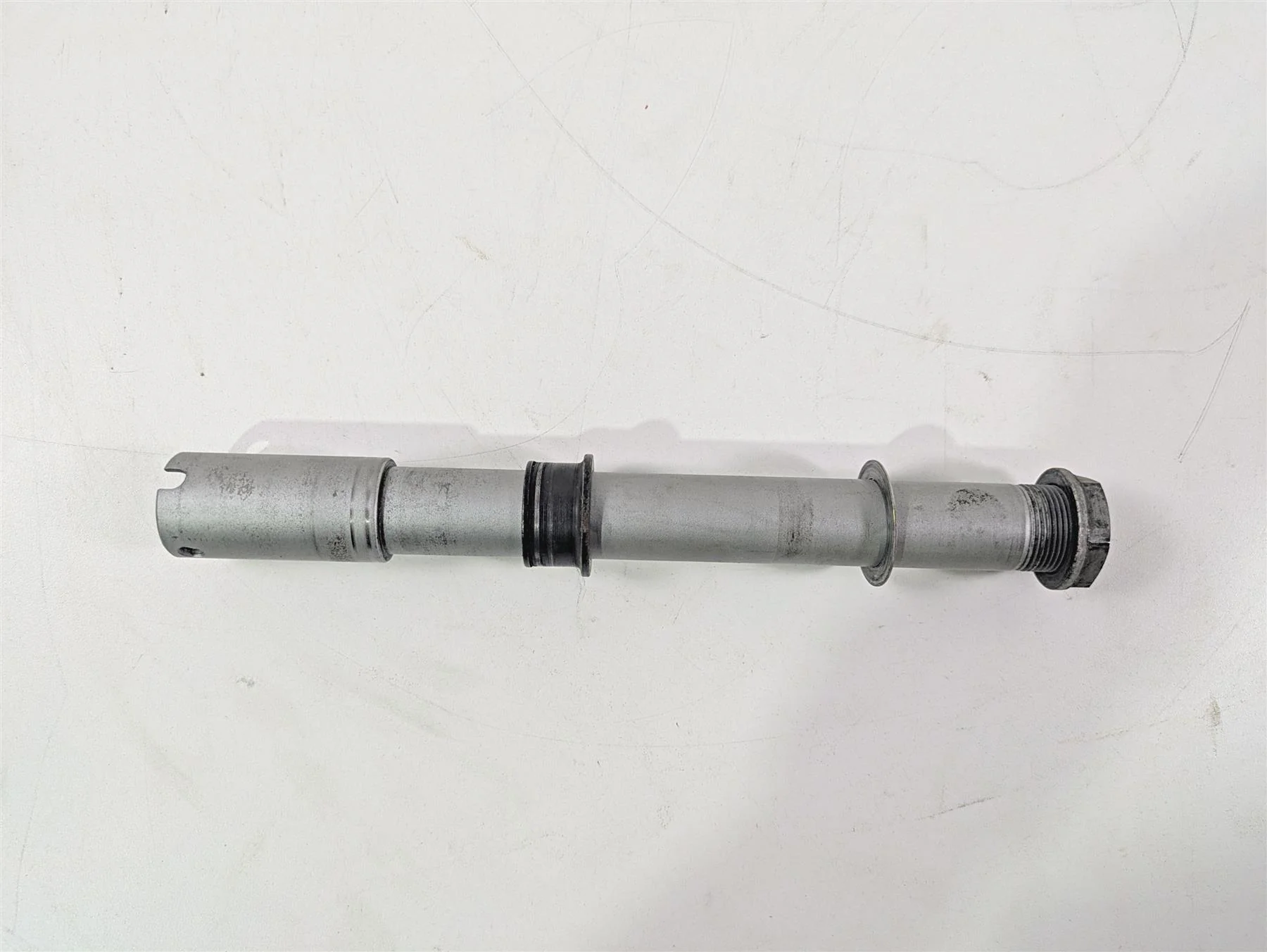 2017 Aprilia RSV 1100 Tuono V4 Factory Straight Front Wheel Spindle Axle 85263R - Image 6