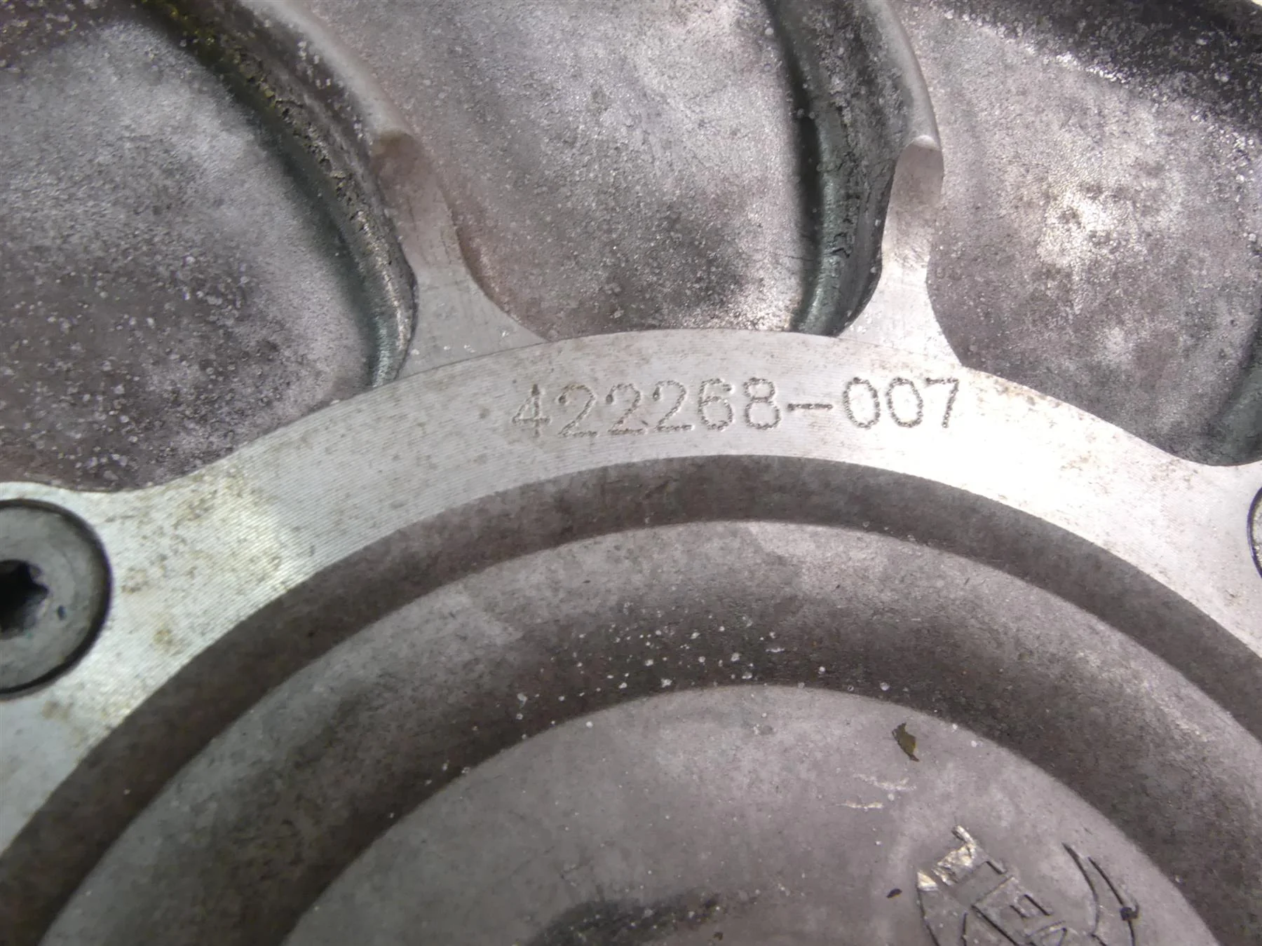 2017 Arctic Mountain Cat M8000 153 Team Secondary Driven Drive Clutch 0726-388 - Image 6