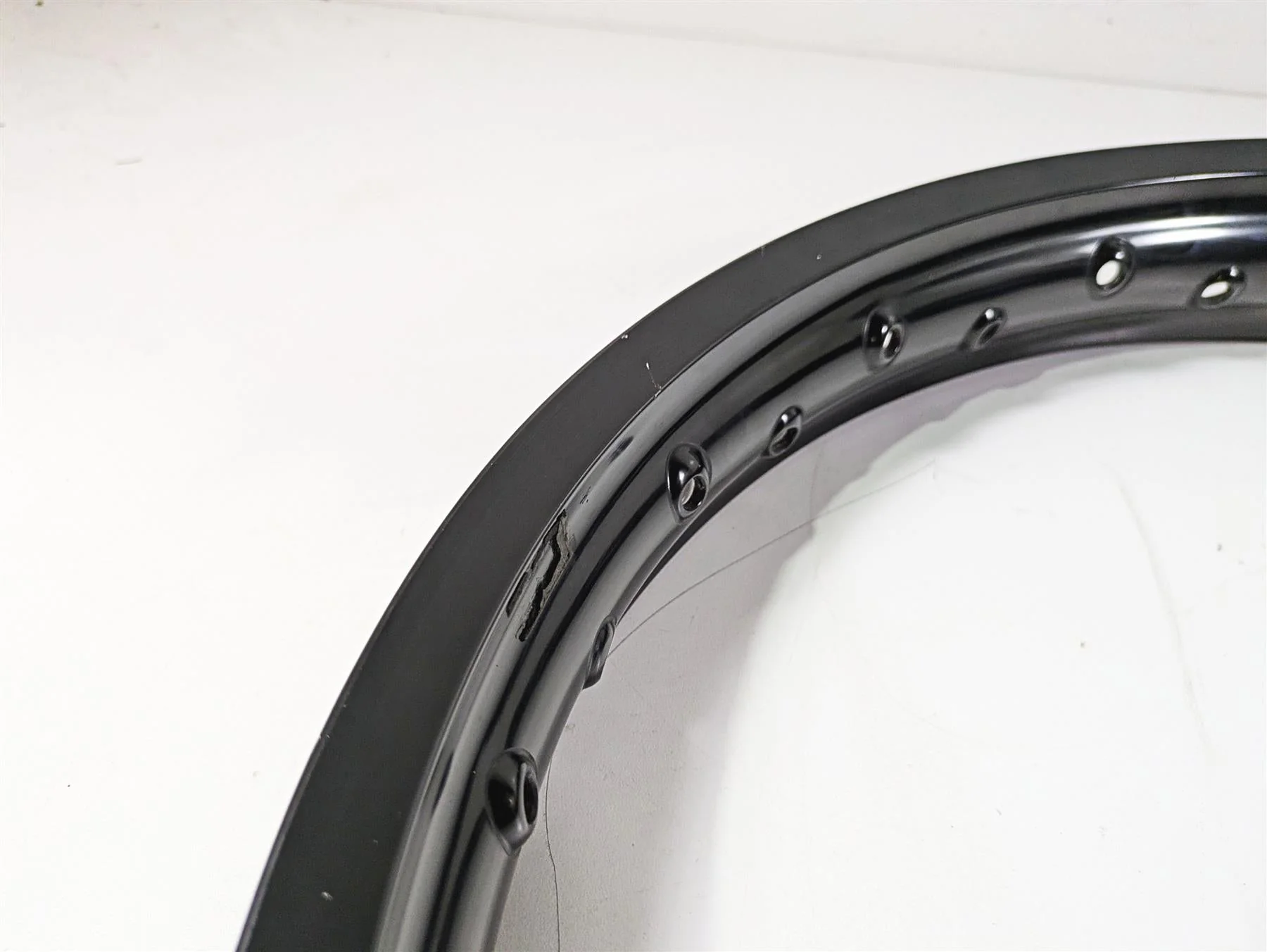 2017 BMW F800GS Adv K75 2.15x21 Front Spoke Rim 2.5mm Wobble 36317720081 - Image 10