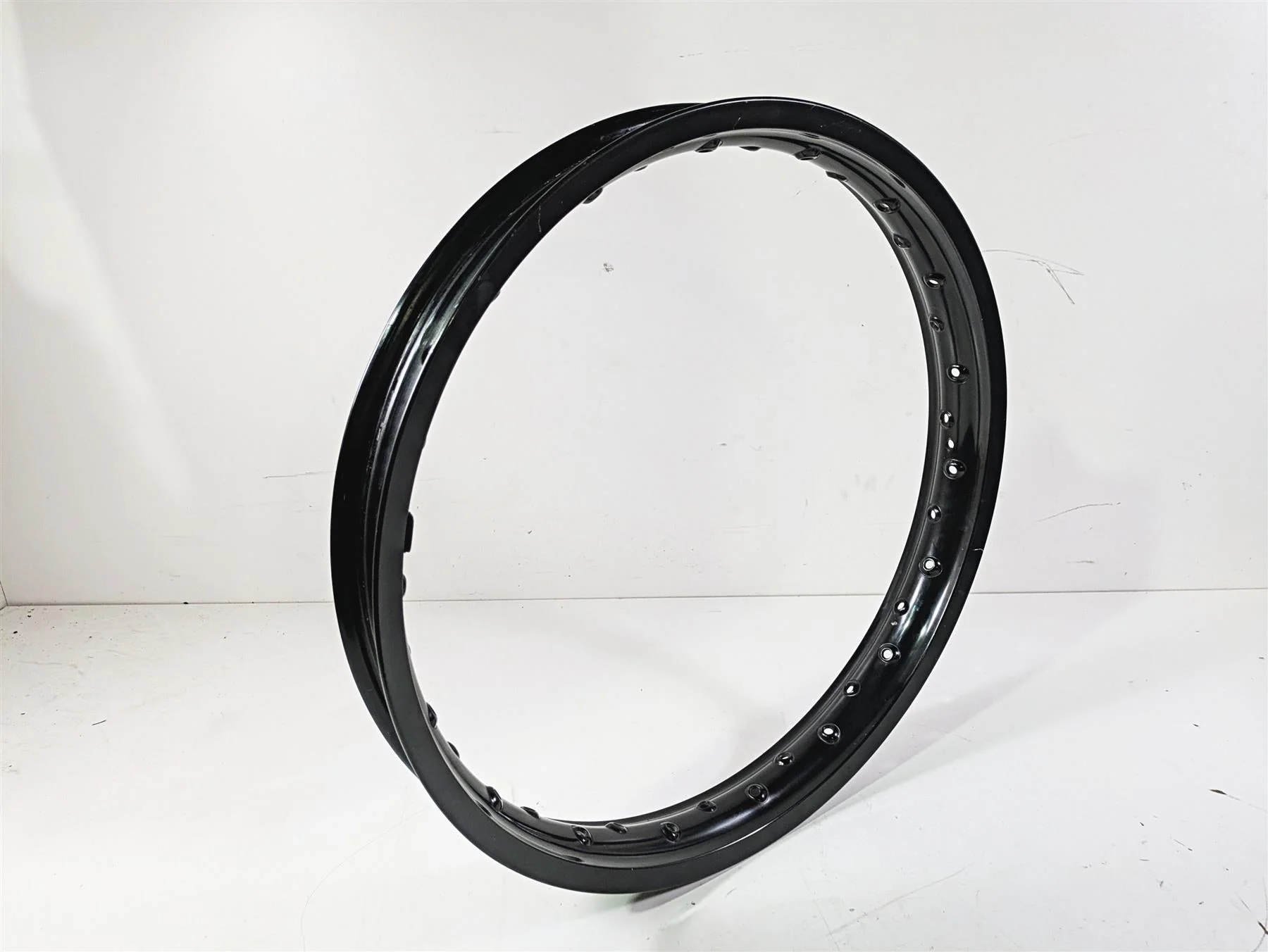 2017 BMW F800GS Adv K75 2.15x21 Front Spoke Rim 2.5mm Wobble 36317720081 - Image 12