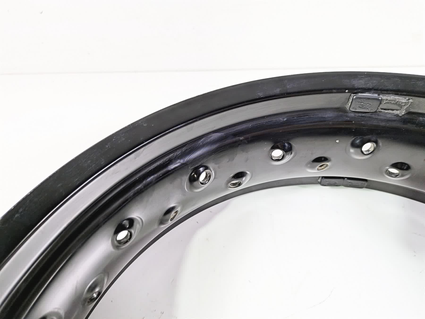 2017 BMW F800GS Adv K75 4.25x17 Rear Spoke Rim 3mm Wobble 36317719728 - Image 4