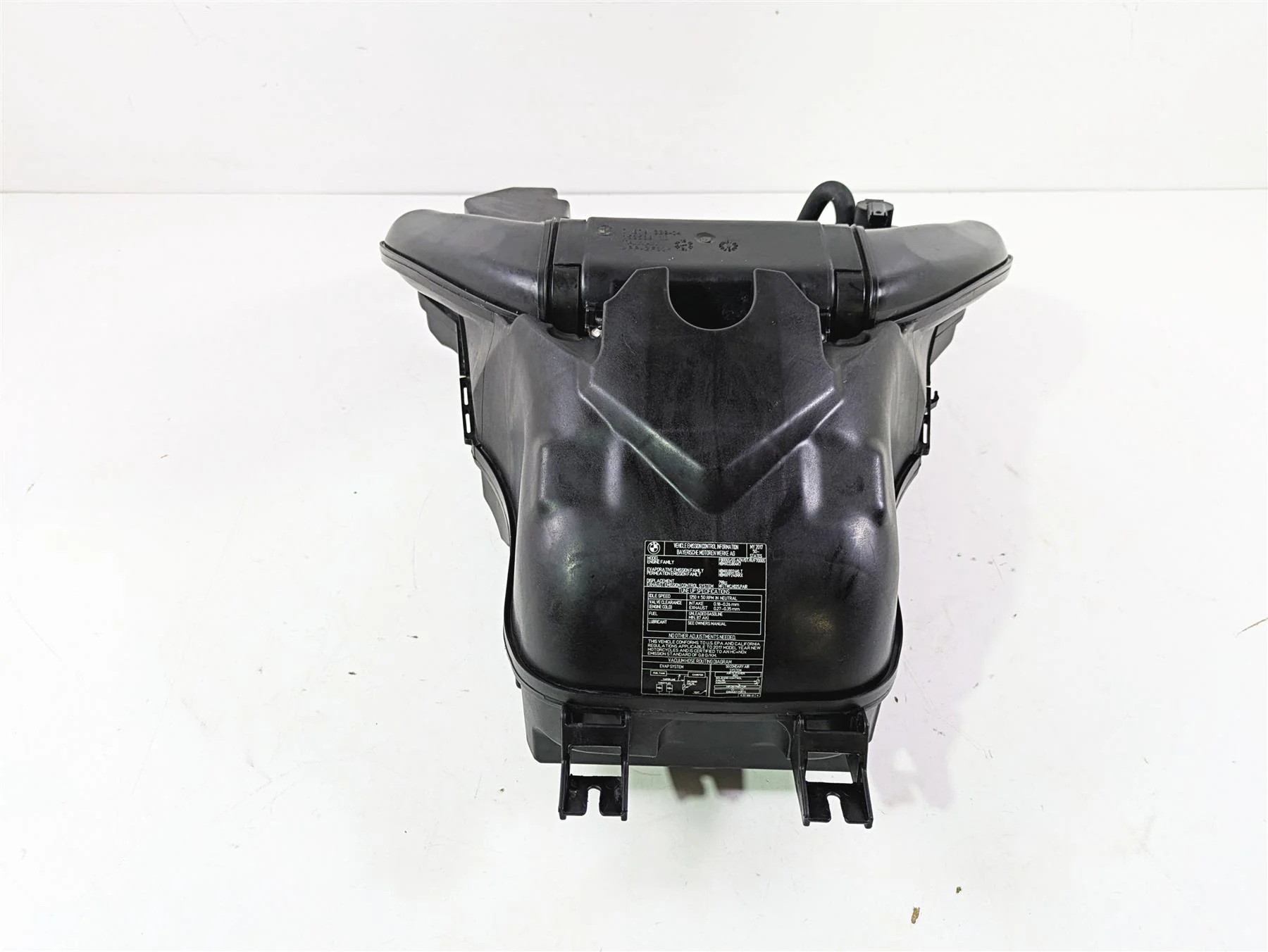 2017 BMW F800GS Adv K75 Air Filter Cleaner & Tubes Set 13718554886 - Image 4