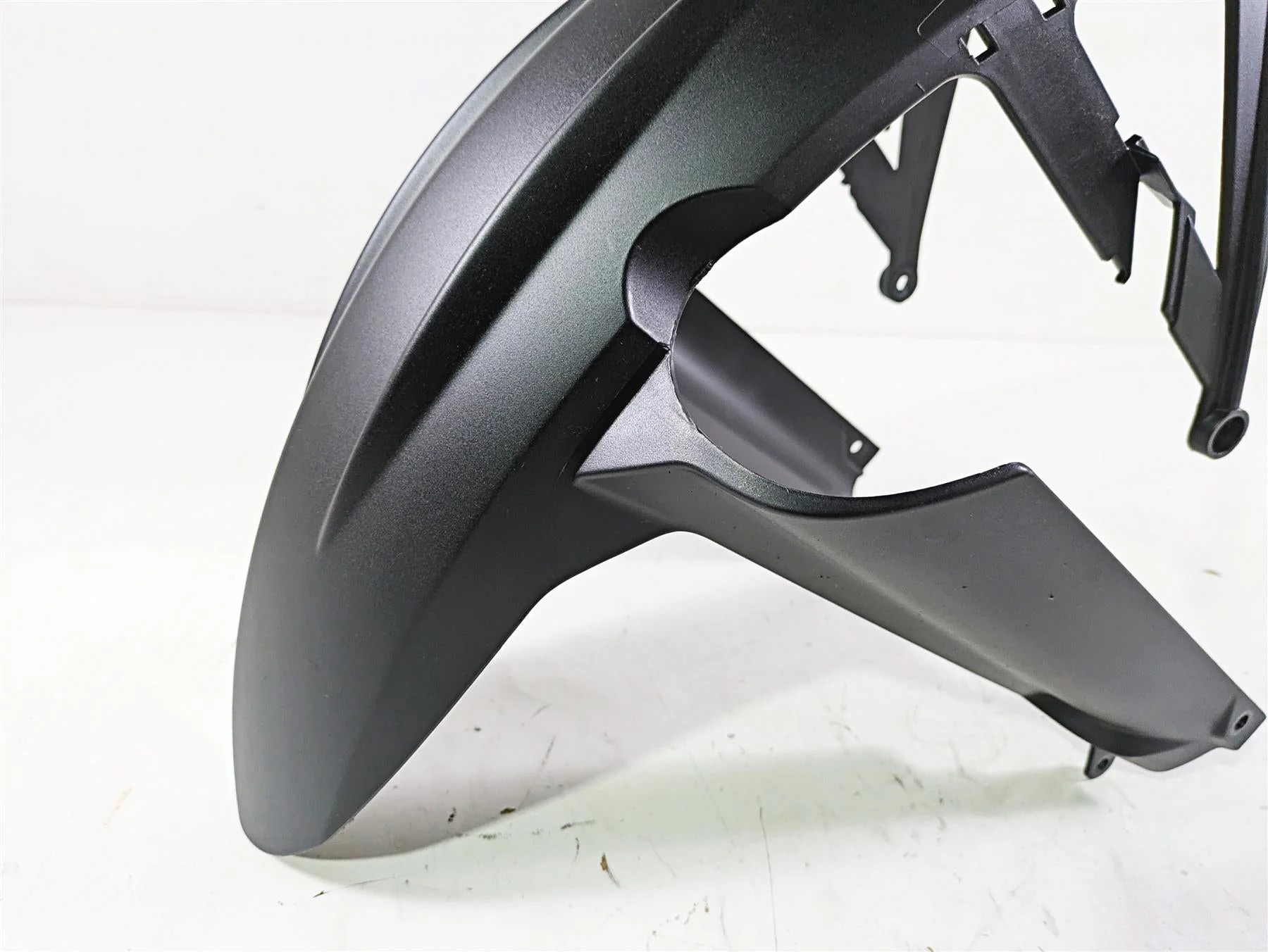 2017 BMW F800GS Adv K75 Black Lower Front Fender 46617694993 - Image 10