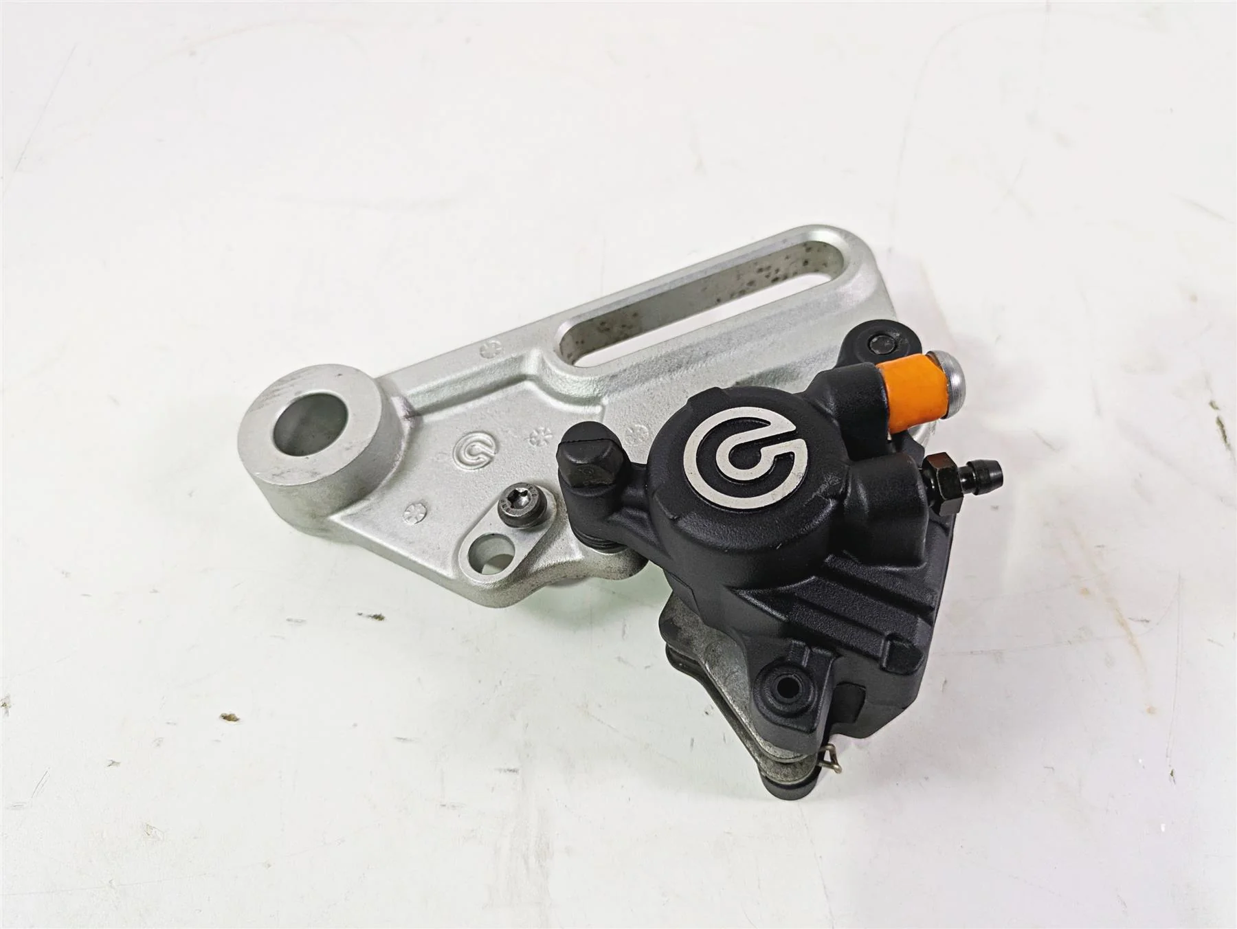 2017 BMW F800GS Adv K75 Brembo Rear Brake Caliper + Mount 34217717627 - Image 2