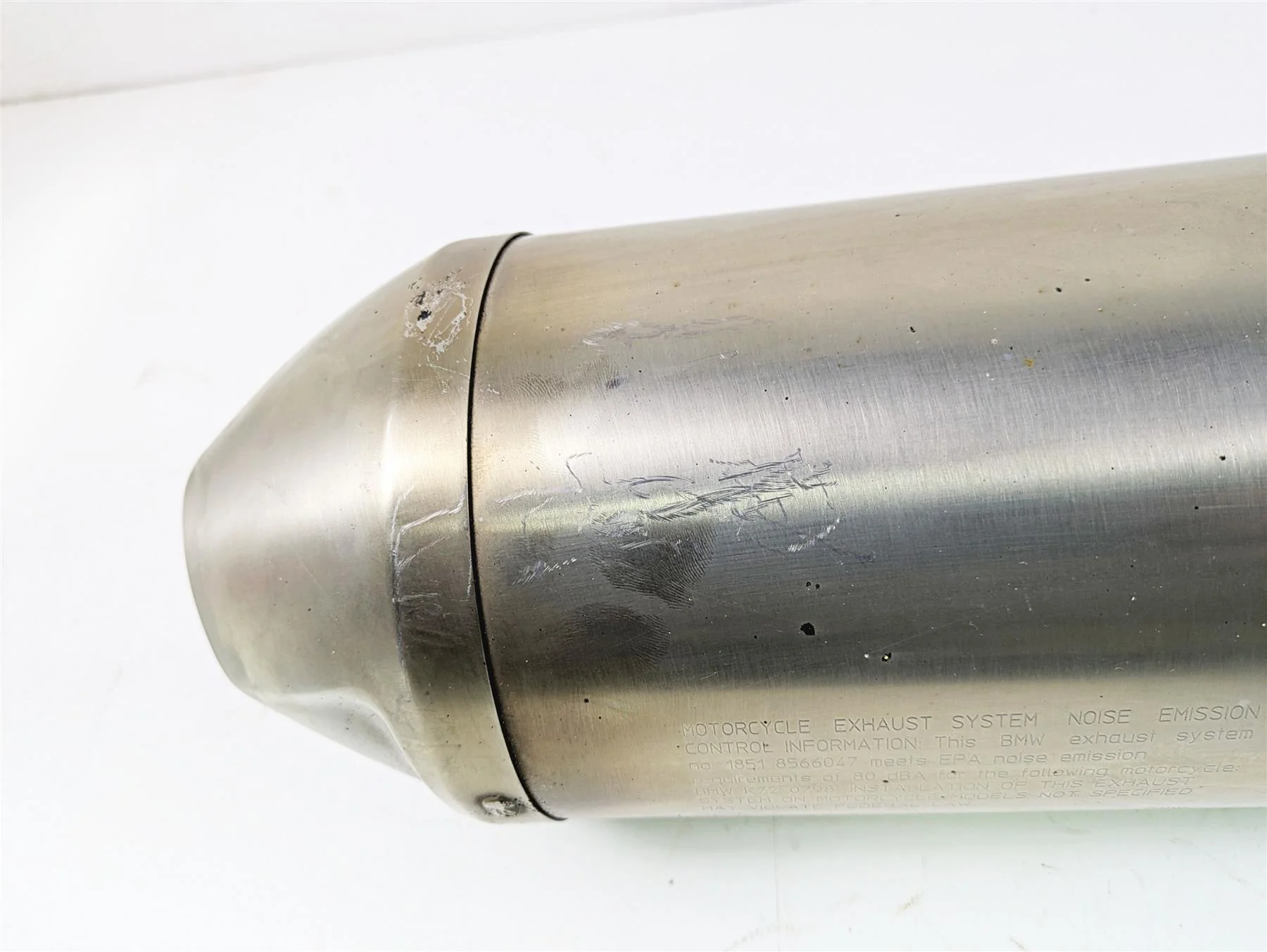 2017 BMW F800GS Adv K75 Exhaust Pipe Muffler 18518555689 - Image 11