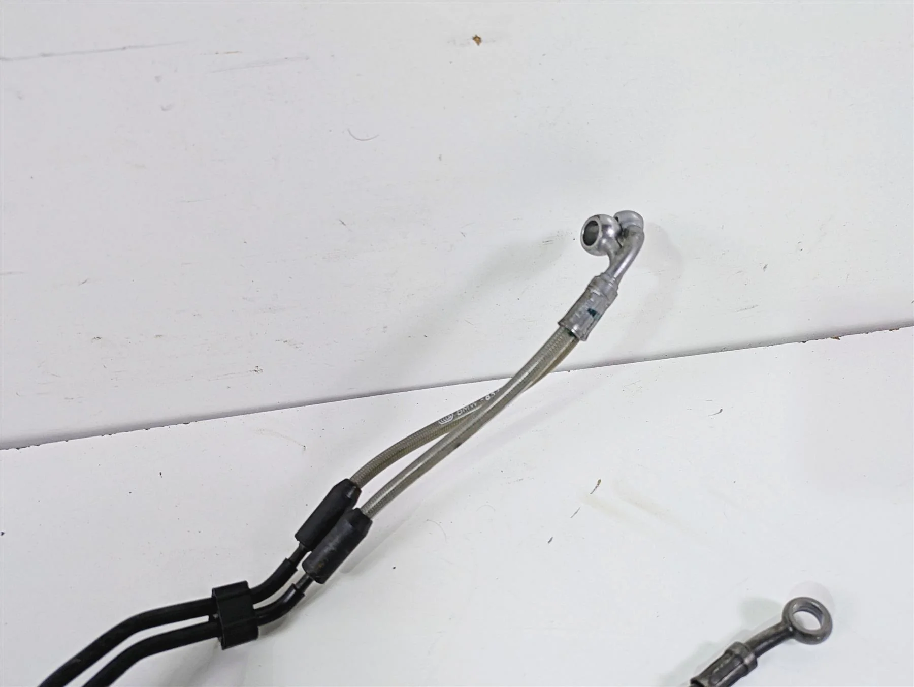 2017 BMW F800GS Adv K75 Front Abs Brake Line Hose Set 34328537725 - Image 12