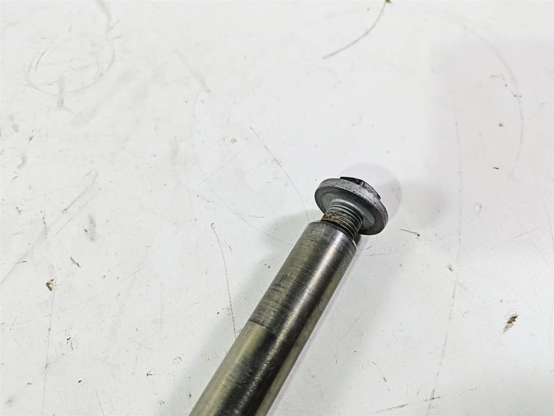 2017 BMW F800GS Adv K75 Front Axle Wheel Spindle 20mm 36317713558 - Image 7