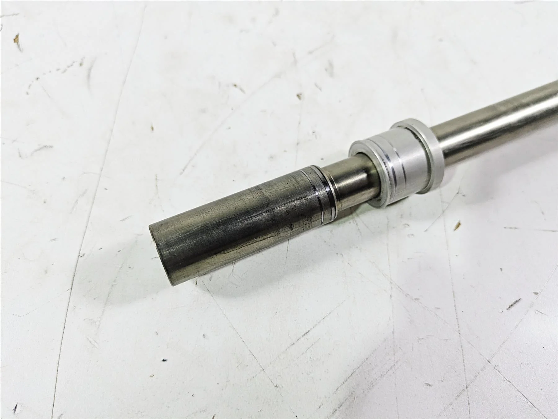 2017 BMW F800GS Adv K75 Front Axle Wheel Spindle 20mm 36317713558 - Image 9